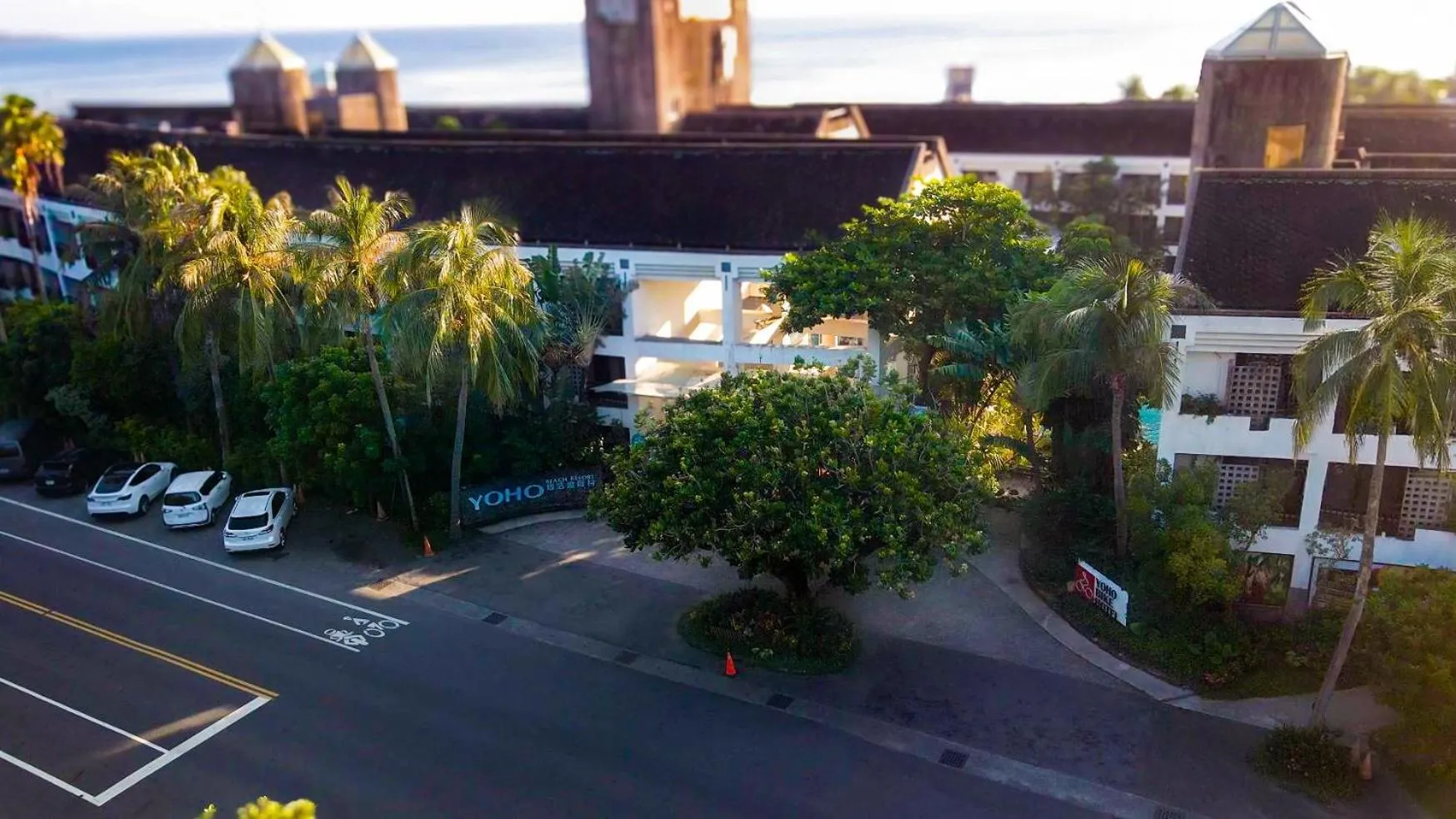 Property building in Yoho Beach Resort Kenting