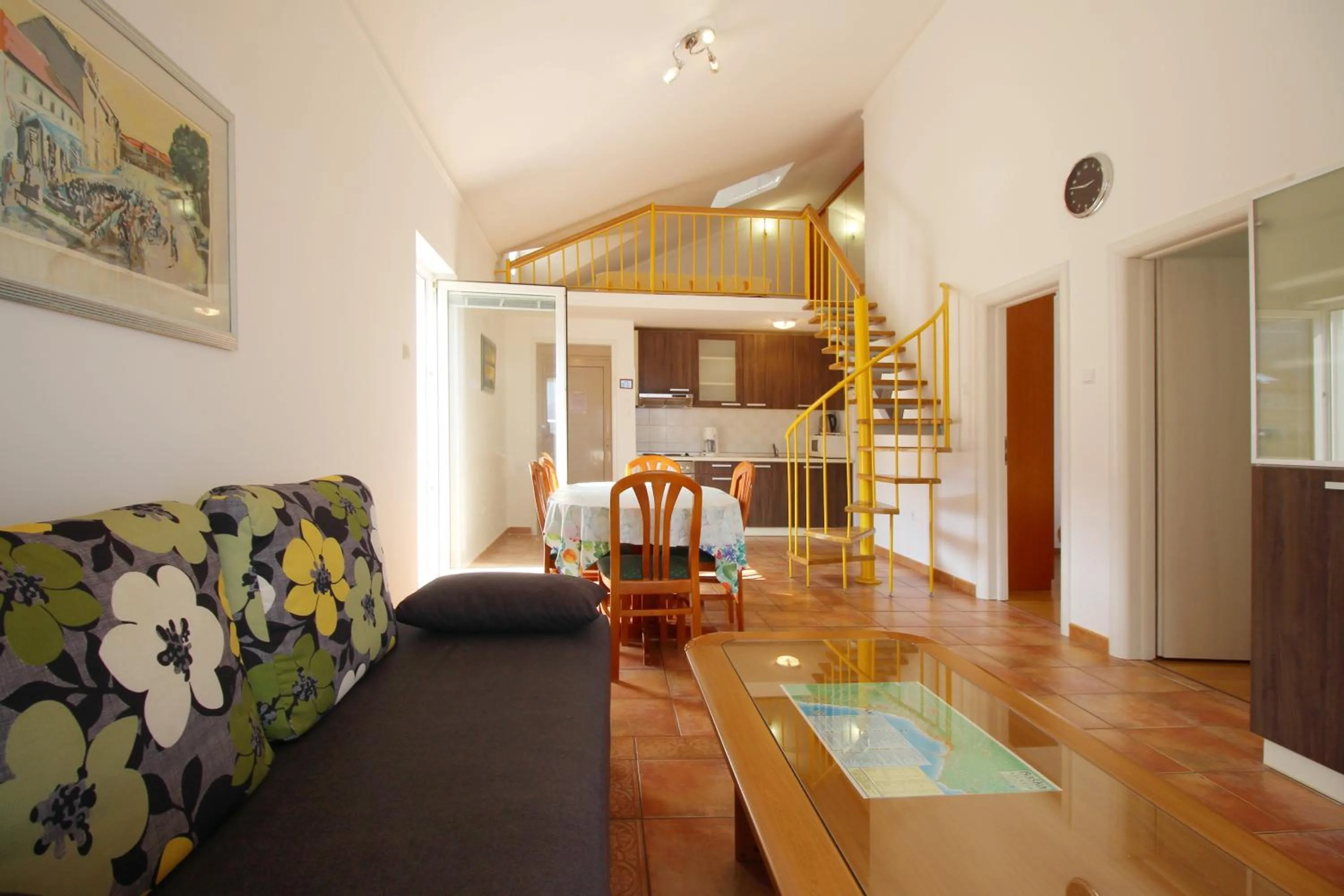 Kitchen or kitchenette in Apartment Pintar Beach