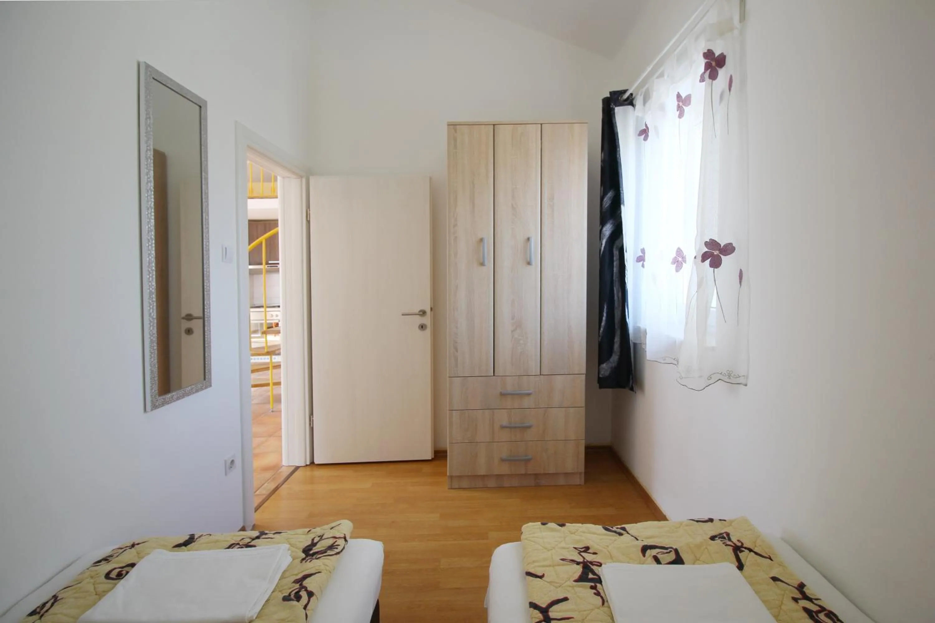 Bedroom, Bed in Apartment Pintar Beach