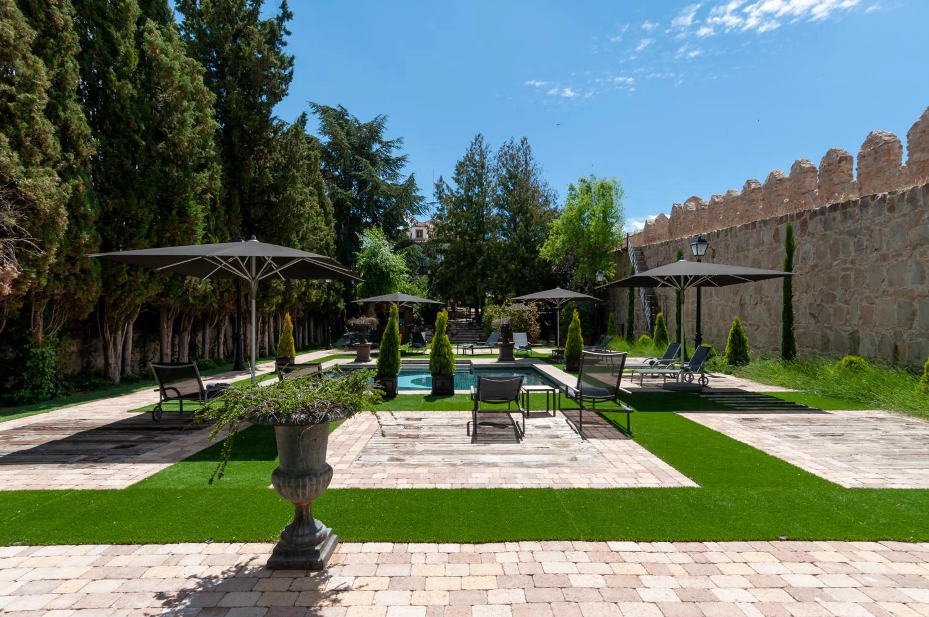 Garden in La Casa del Presidente