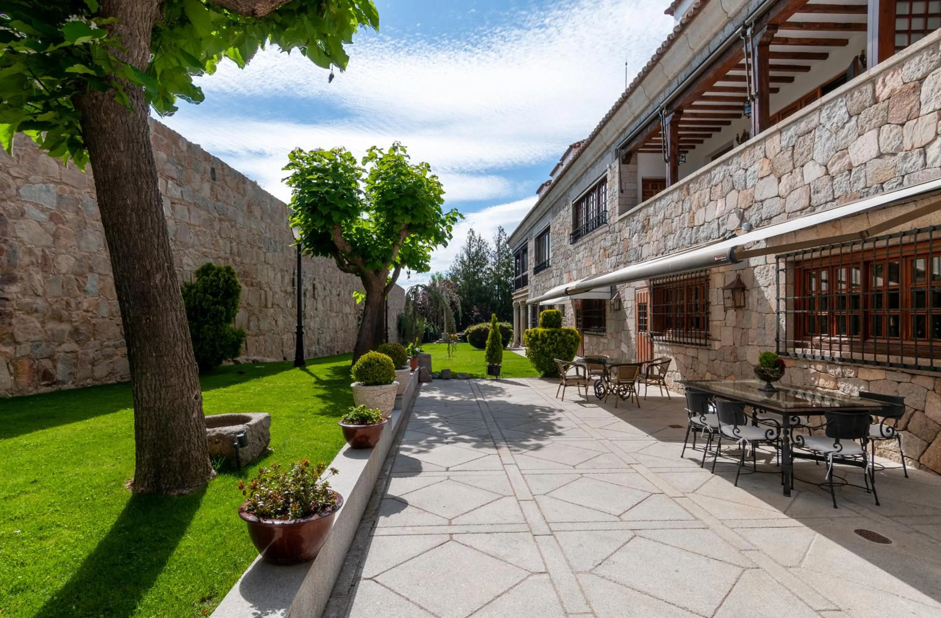 Patio in La Casa del Presidente