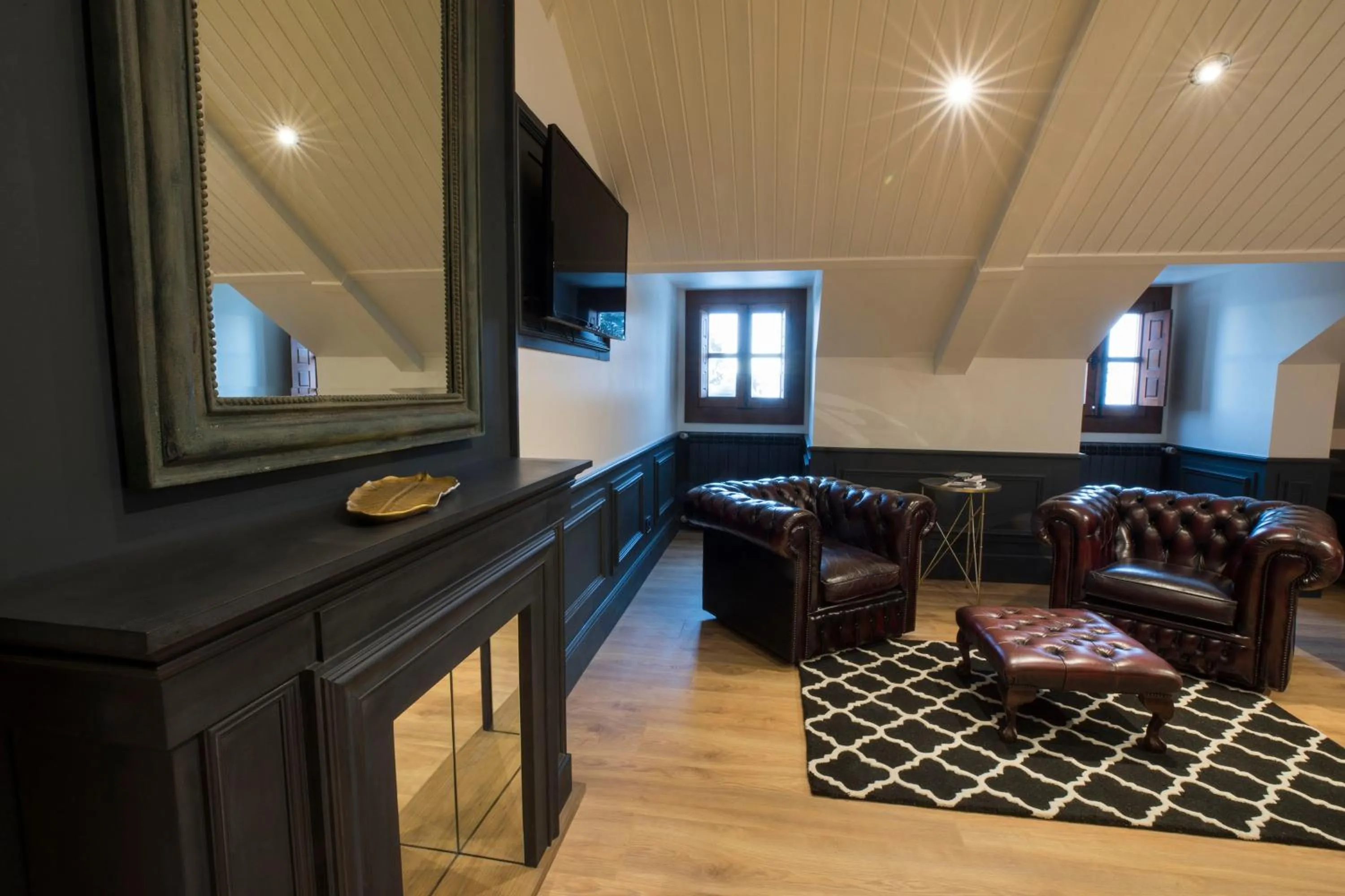 Living room in La Casa del Presidente