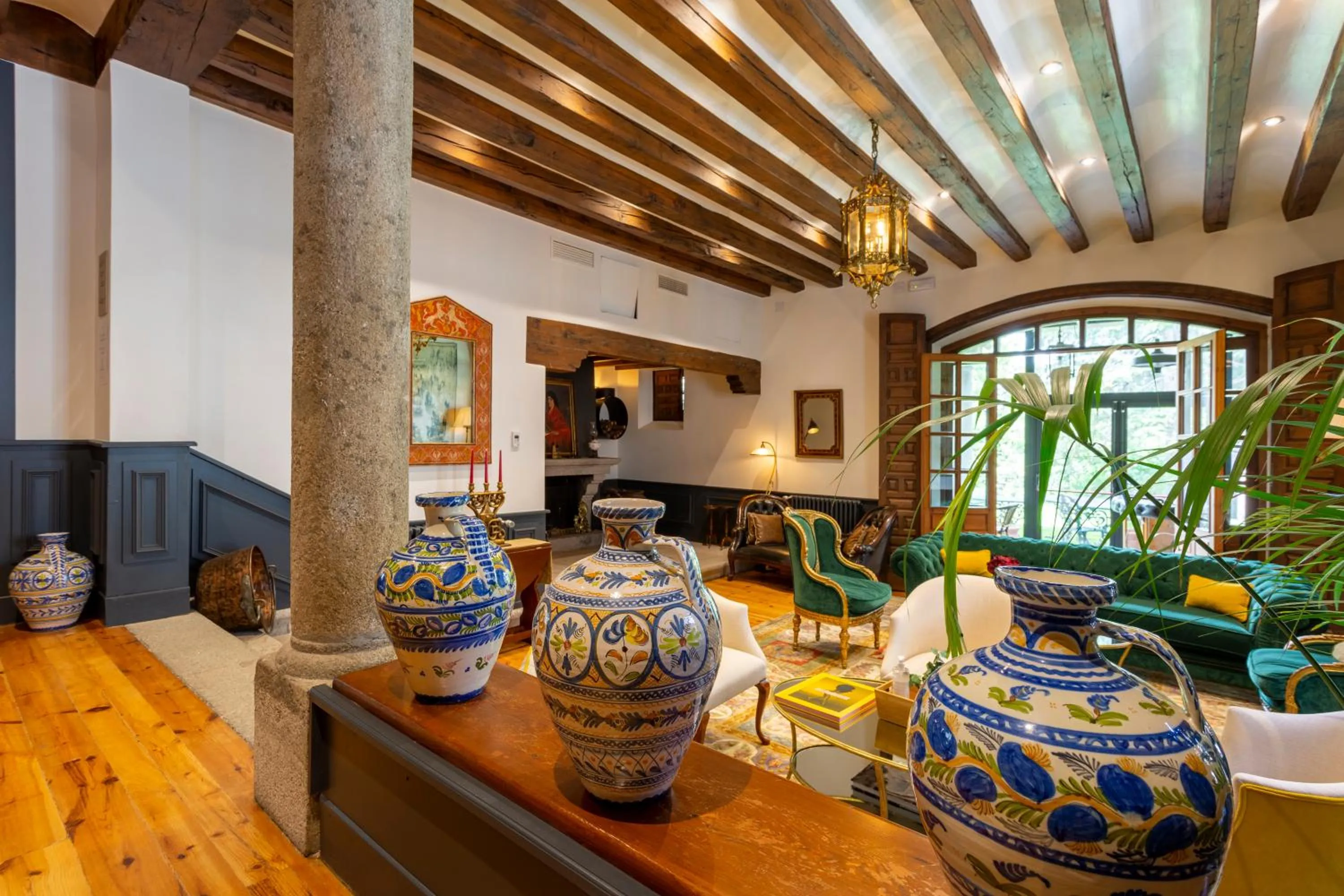 Living room in La Casa del Presidente