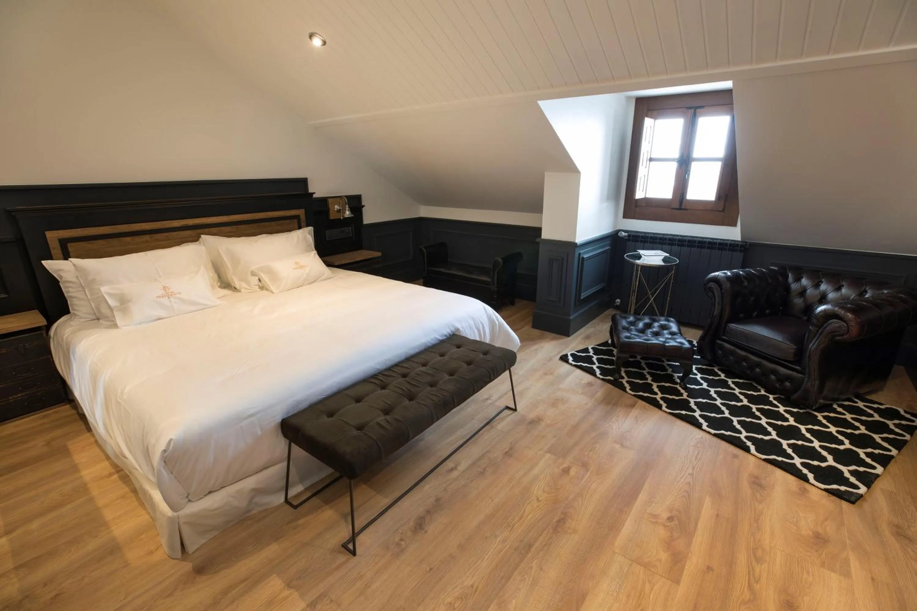 City view, Bed in La Casa del Presidente