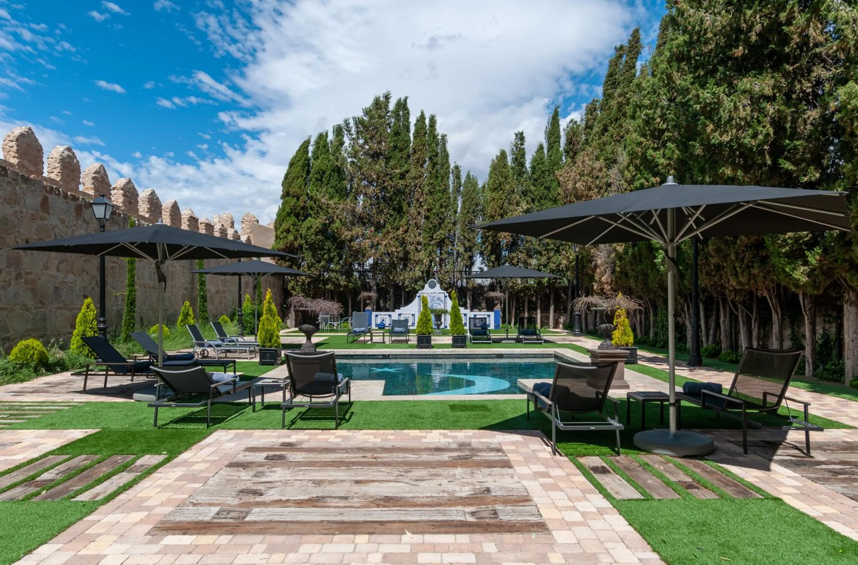 Patio in La Casa del Presidente