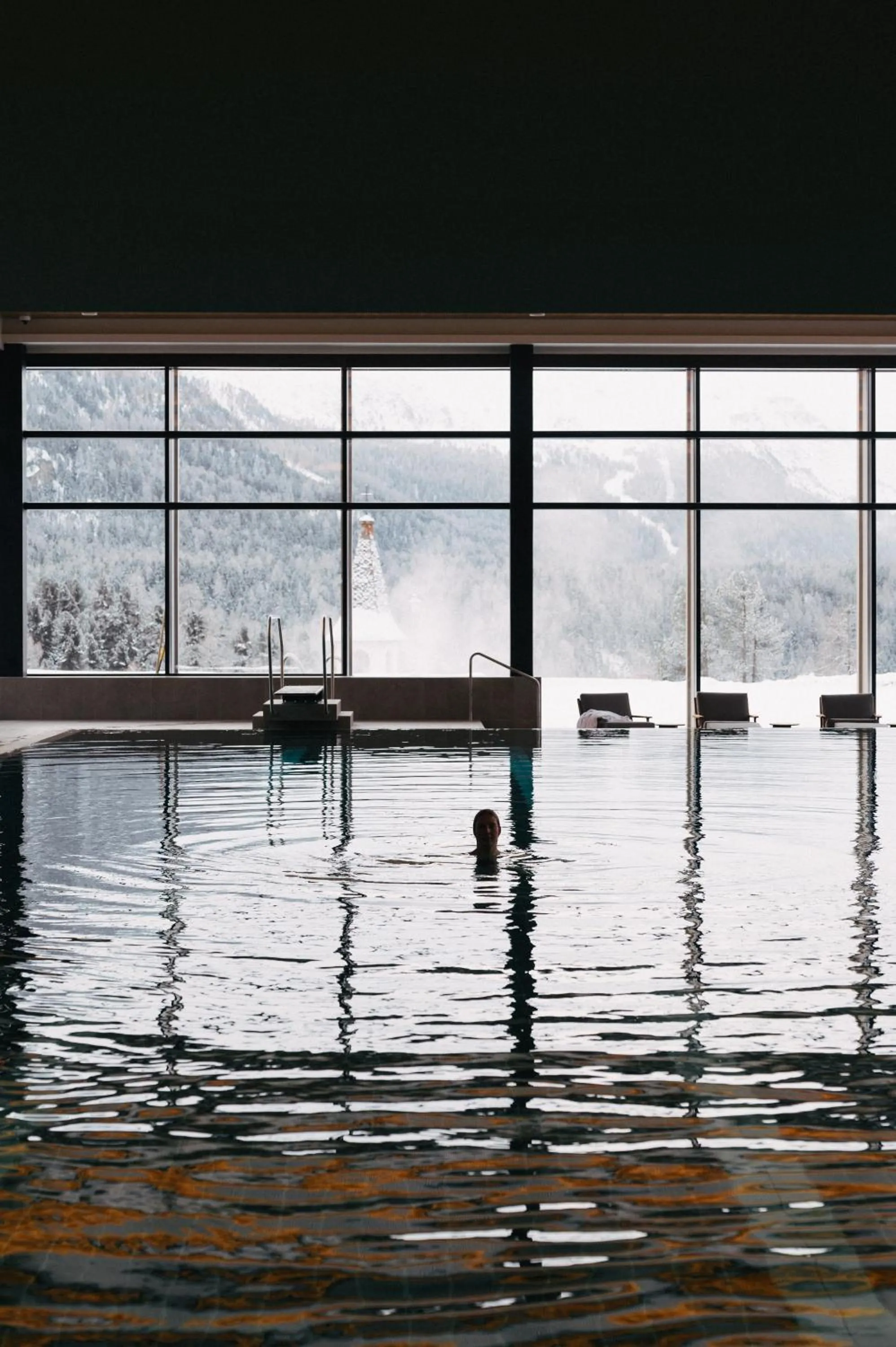 Swimming pool in Suvretta House