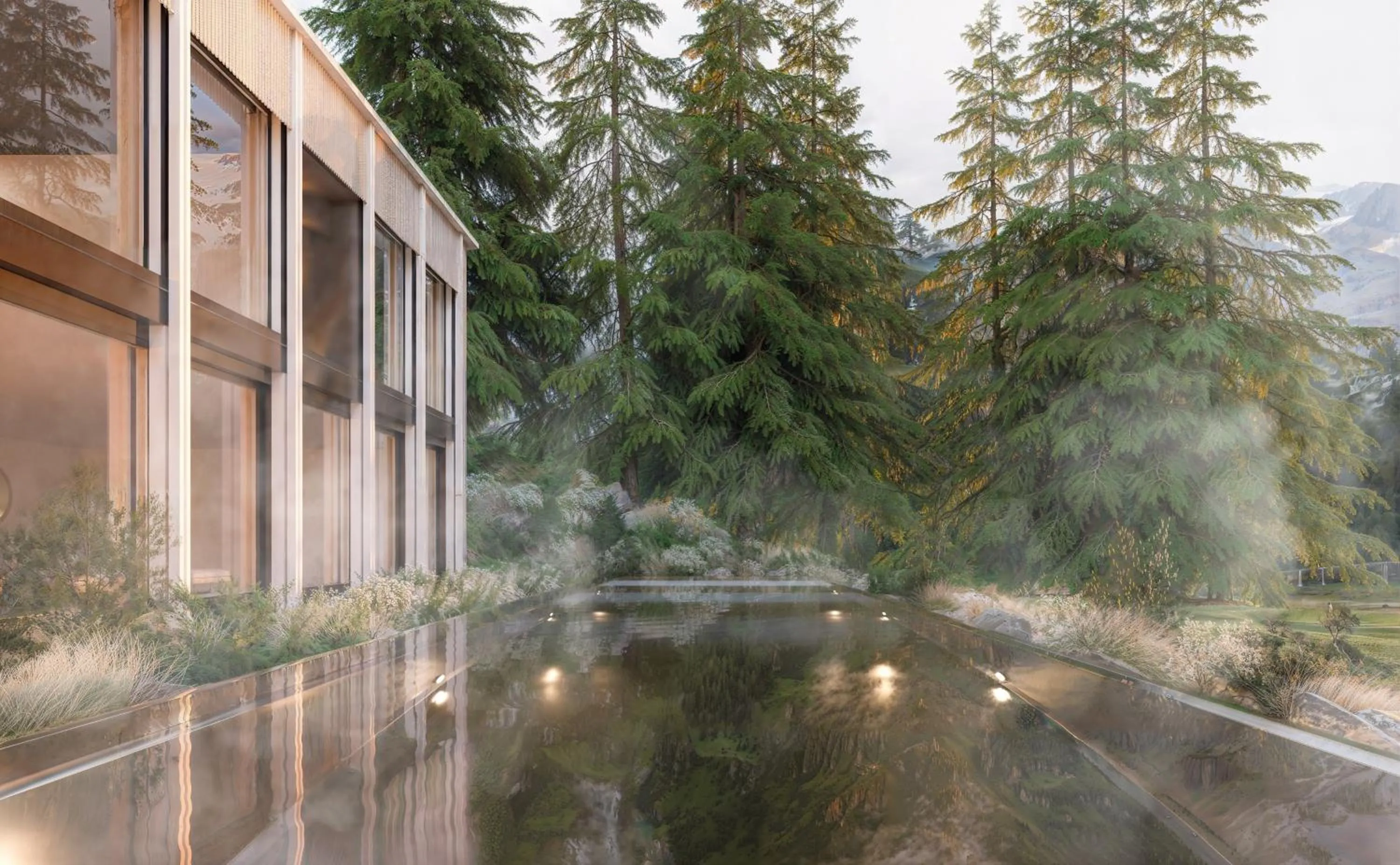 View (from property/room) in Suvretta House