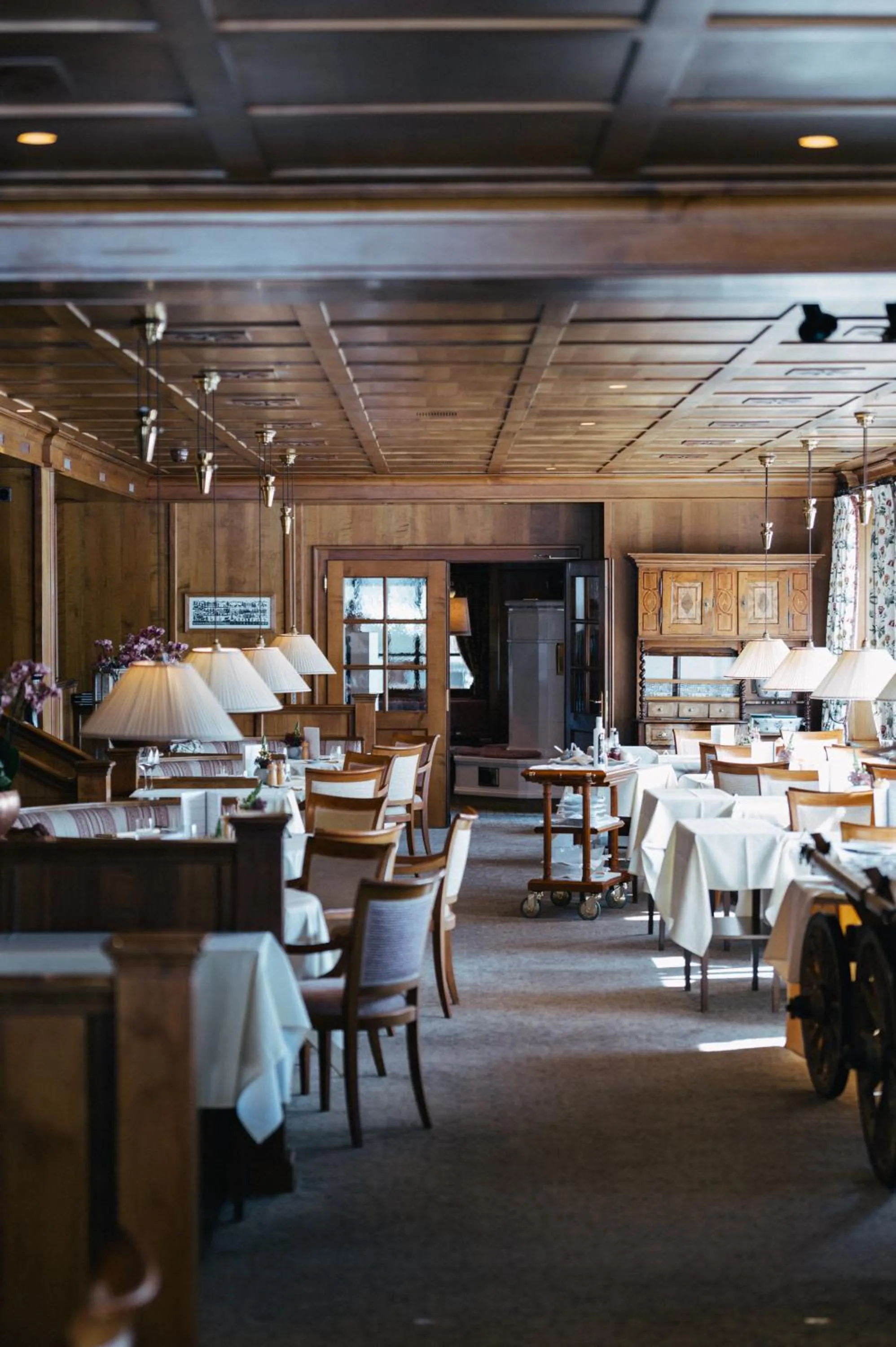 Restaurant/places to eat in Suvretta House