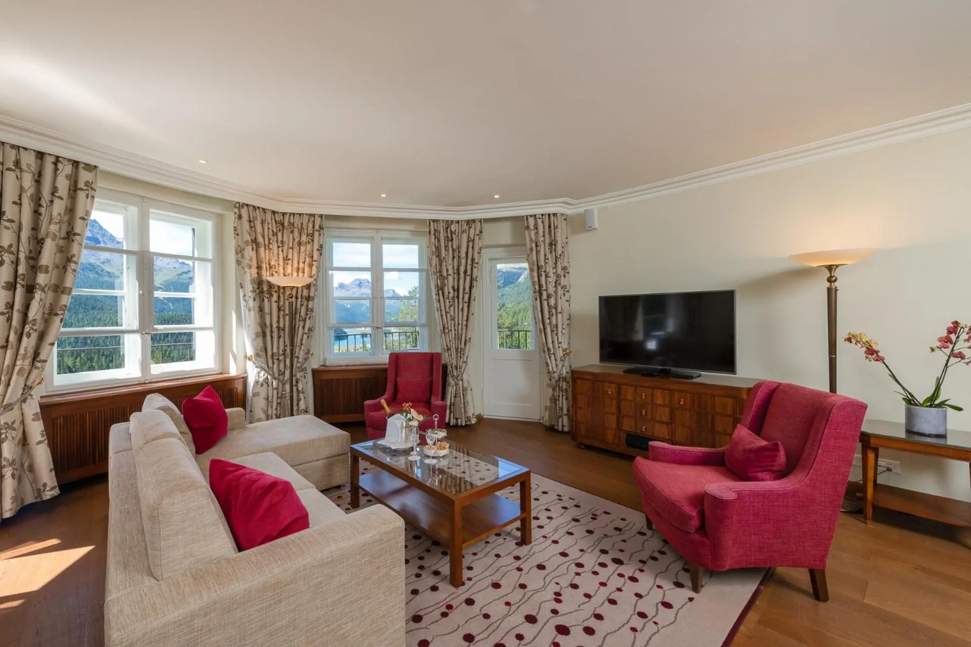 TV and multimedia in Suvretta House