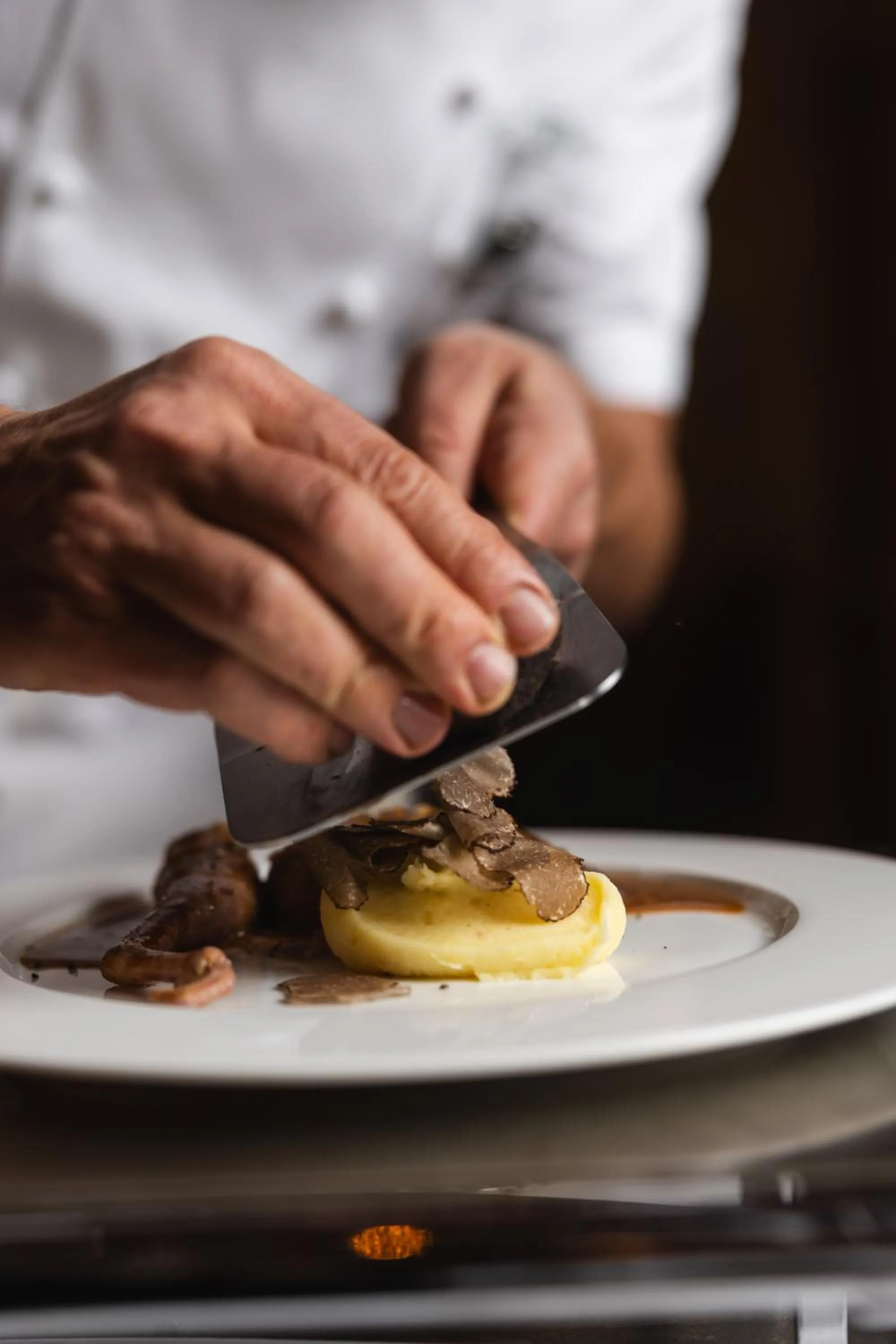 Food close-up in Suvretta House