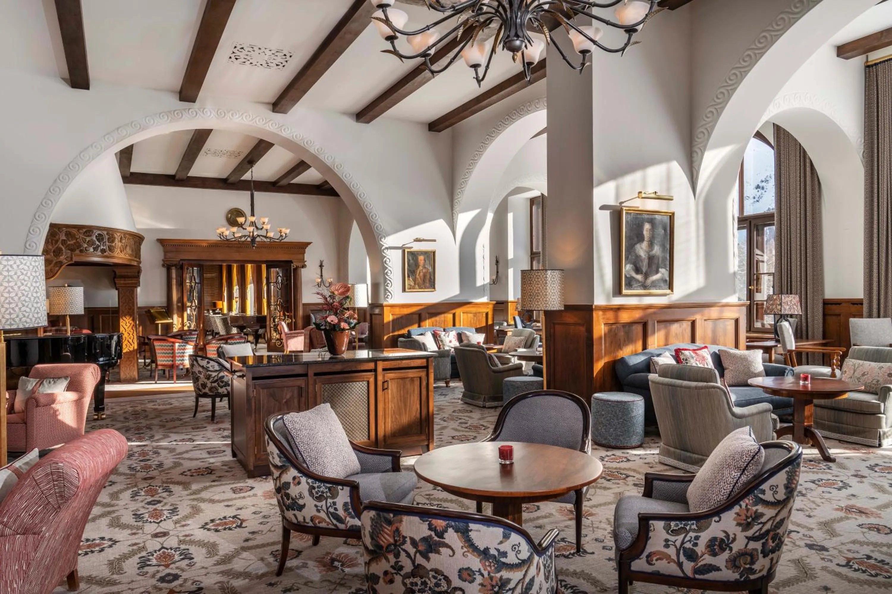 Lounge or bar in Suvretta House