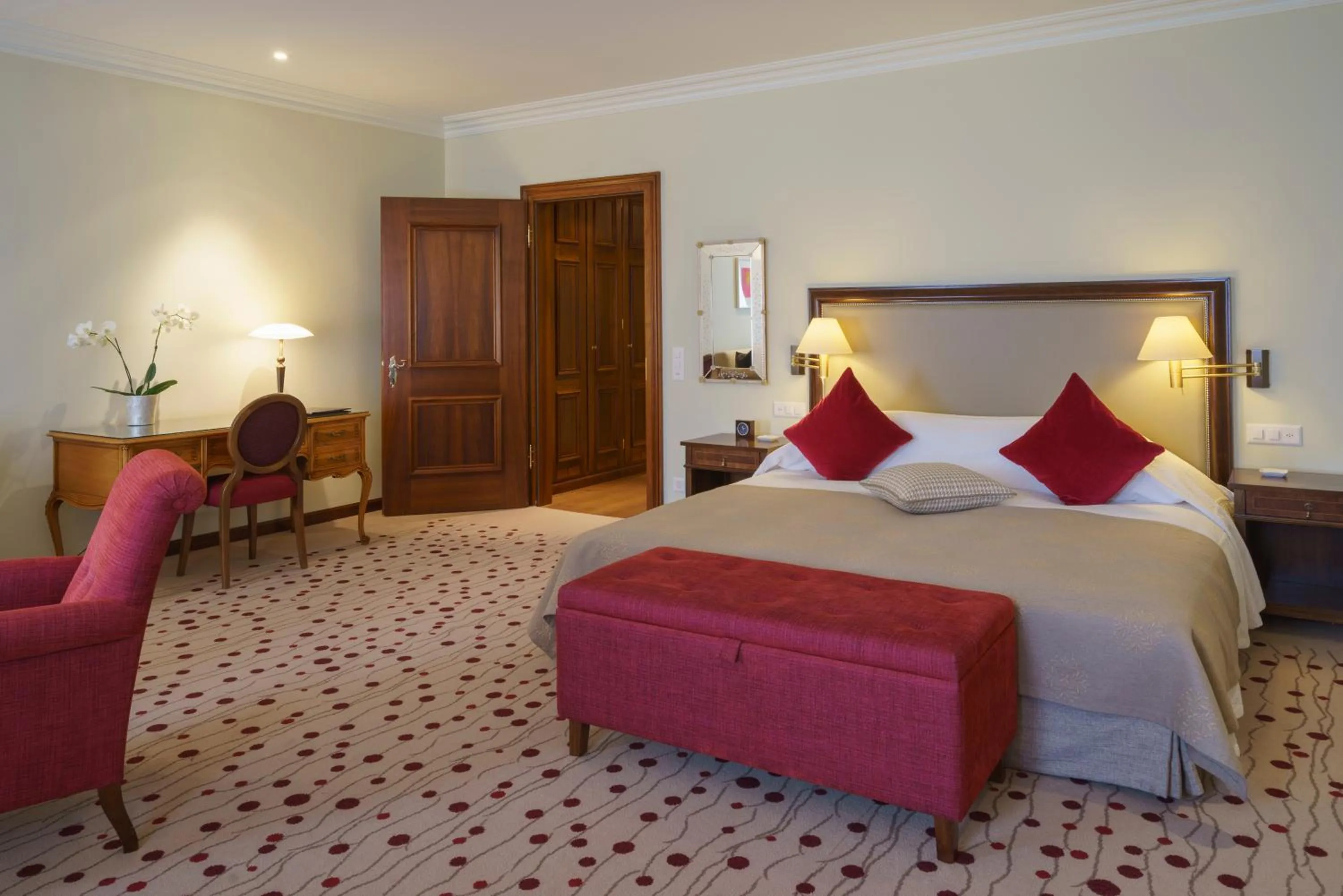 Bed in Suvretta House