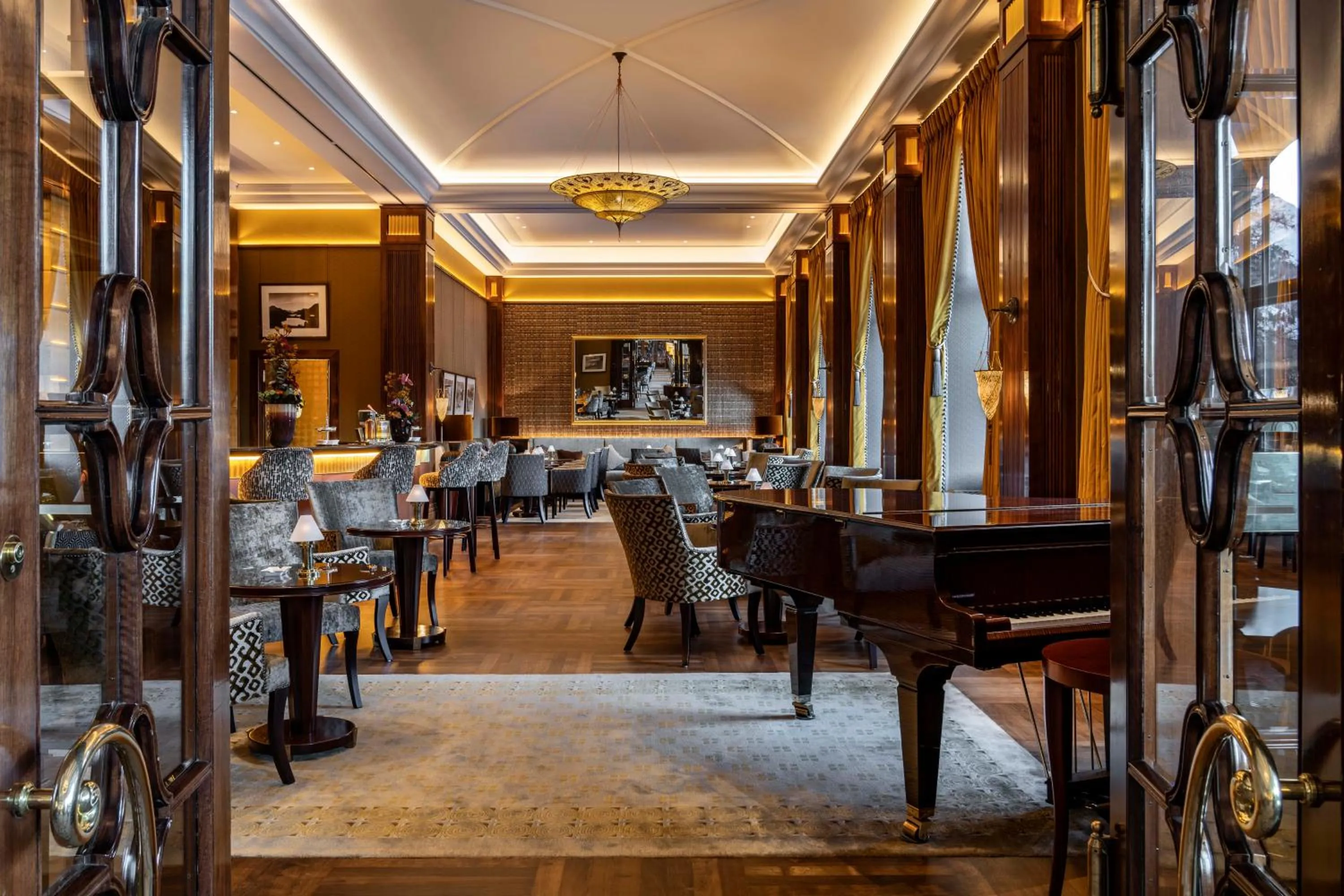 Lounge or bar in Suvretta House