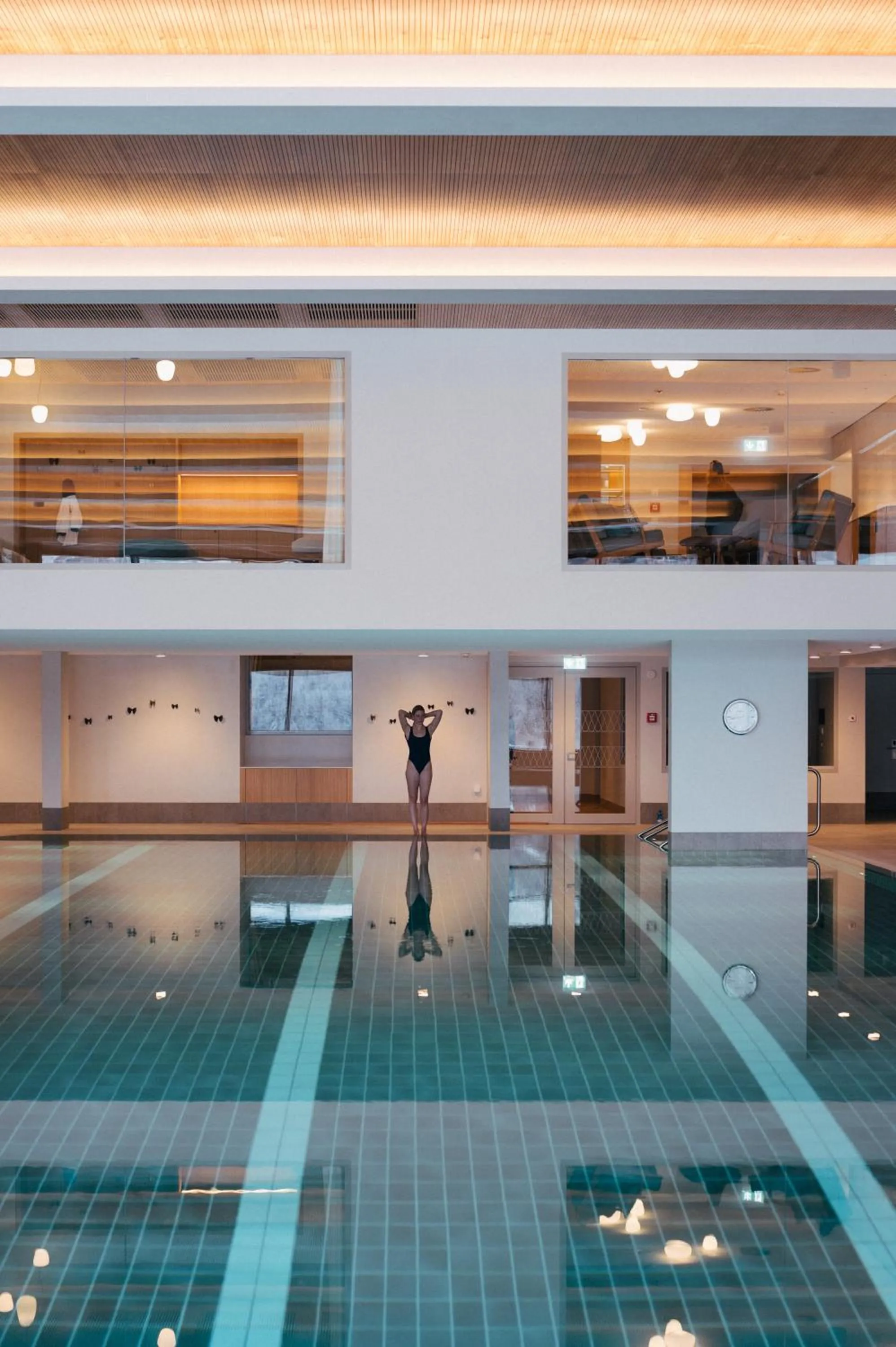 Swimming pool in Suvretta House