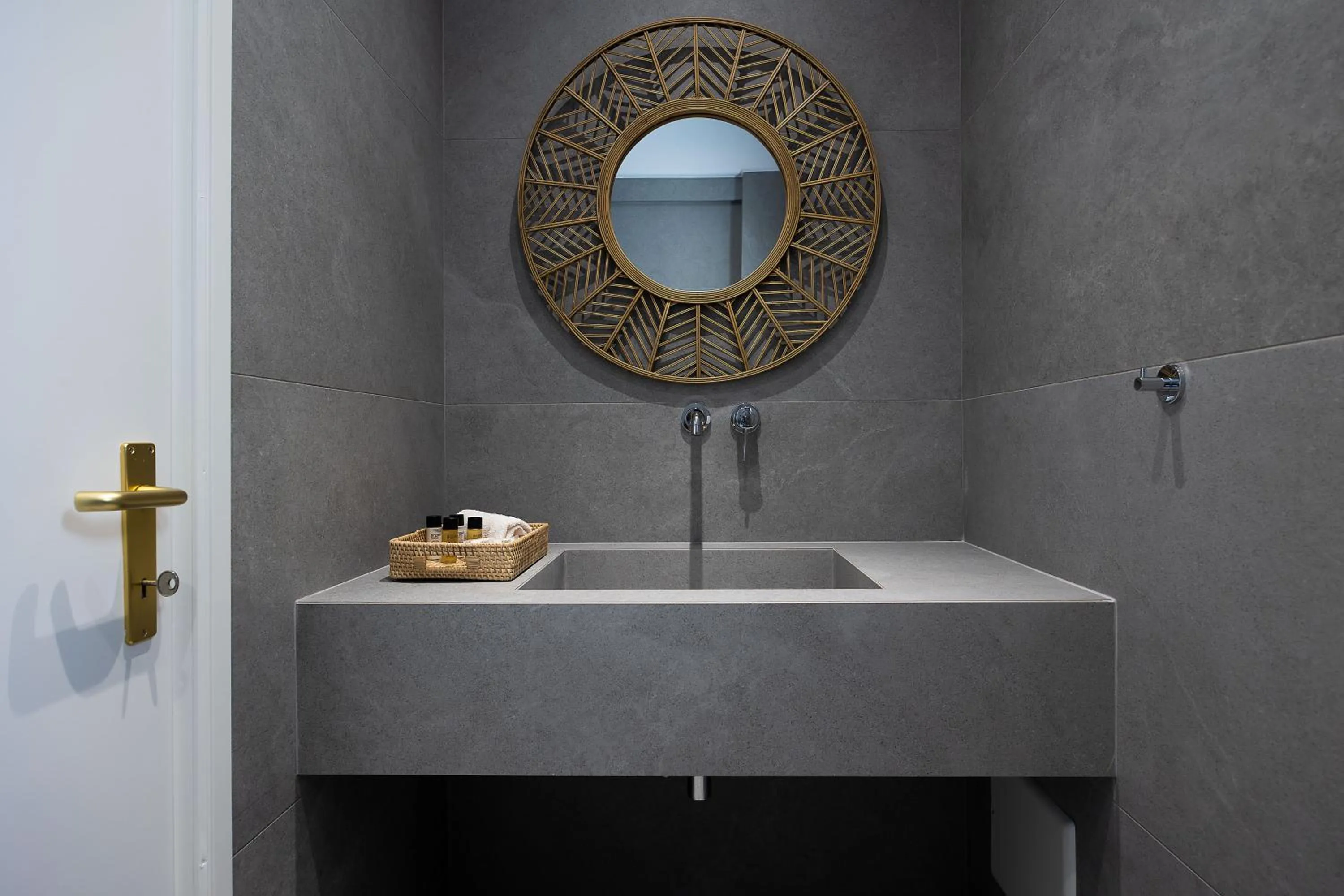 Shower in Hotel Villa Flora