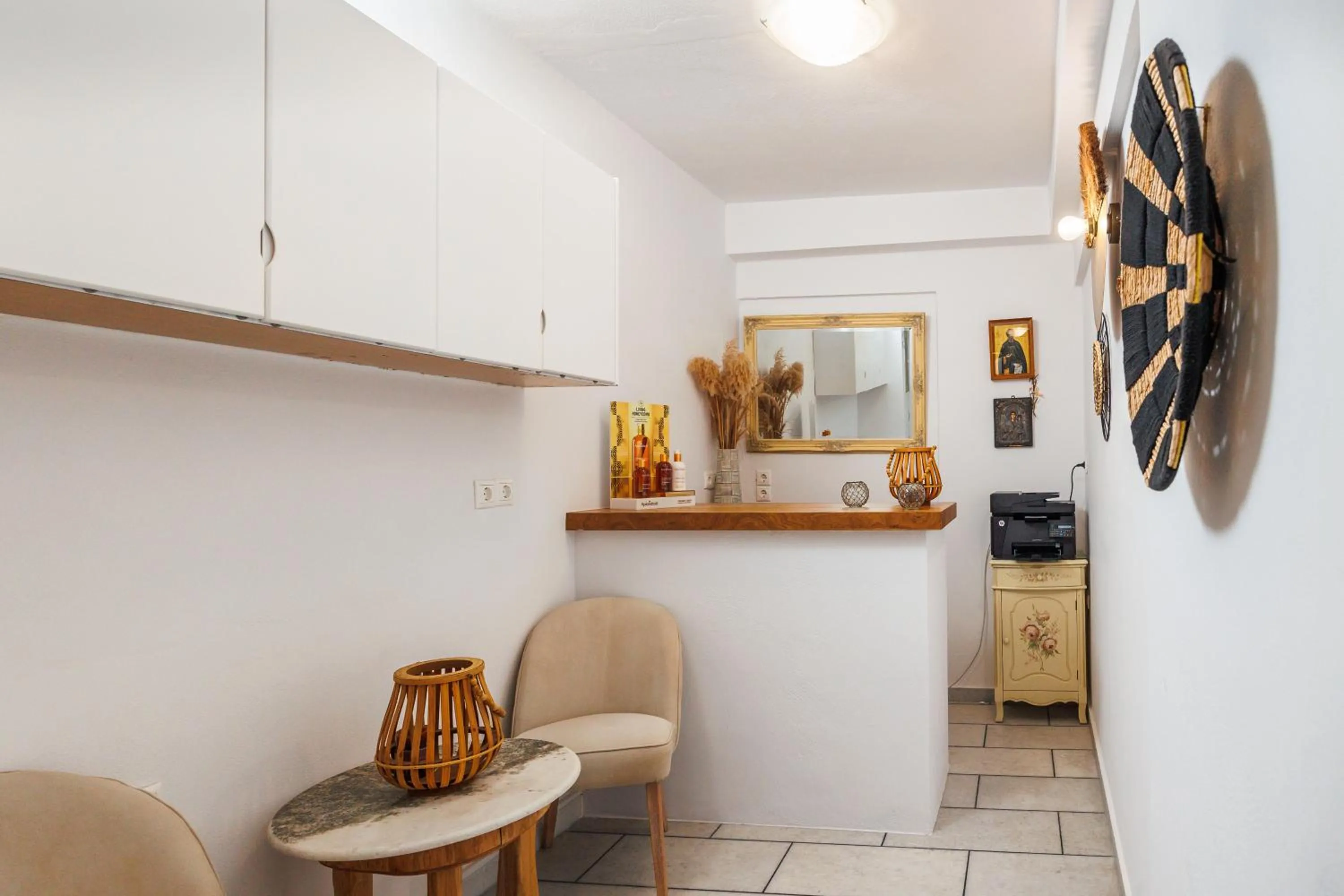 Lobby or reception in Hotel Villa Flora