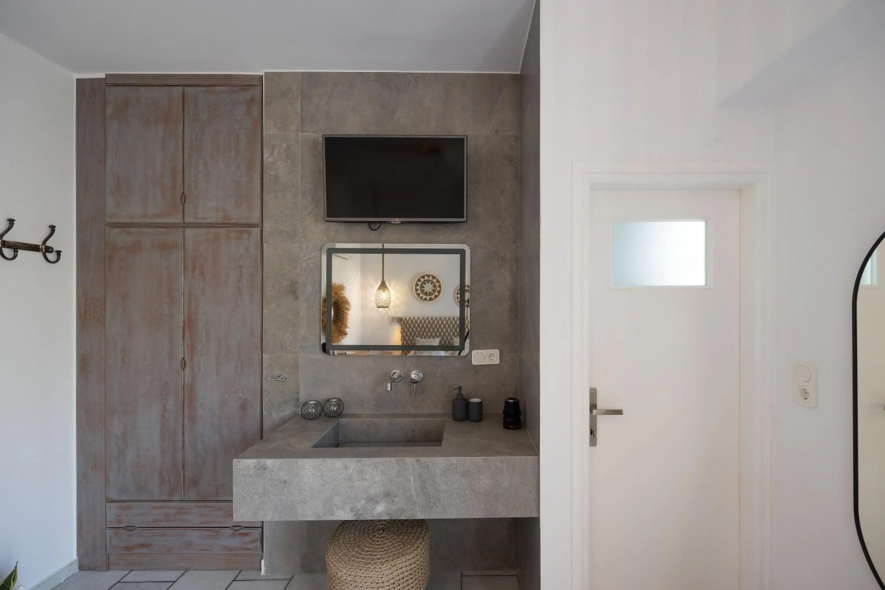 Shower in Hotel Villa Flora