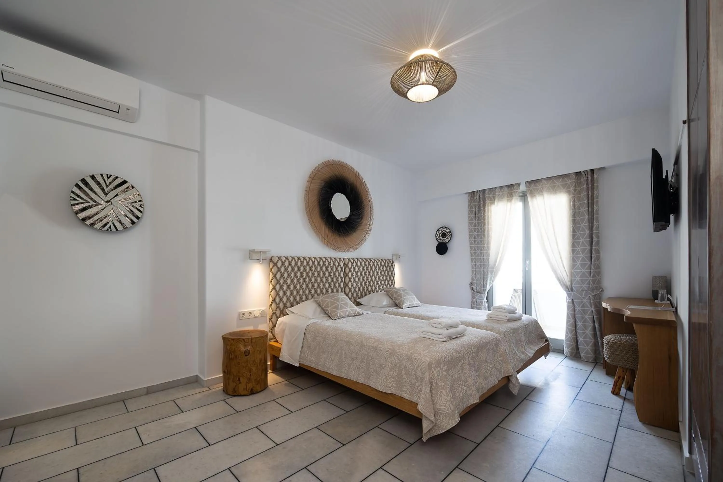 Bed in Hotel Villa Flora