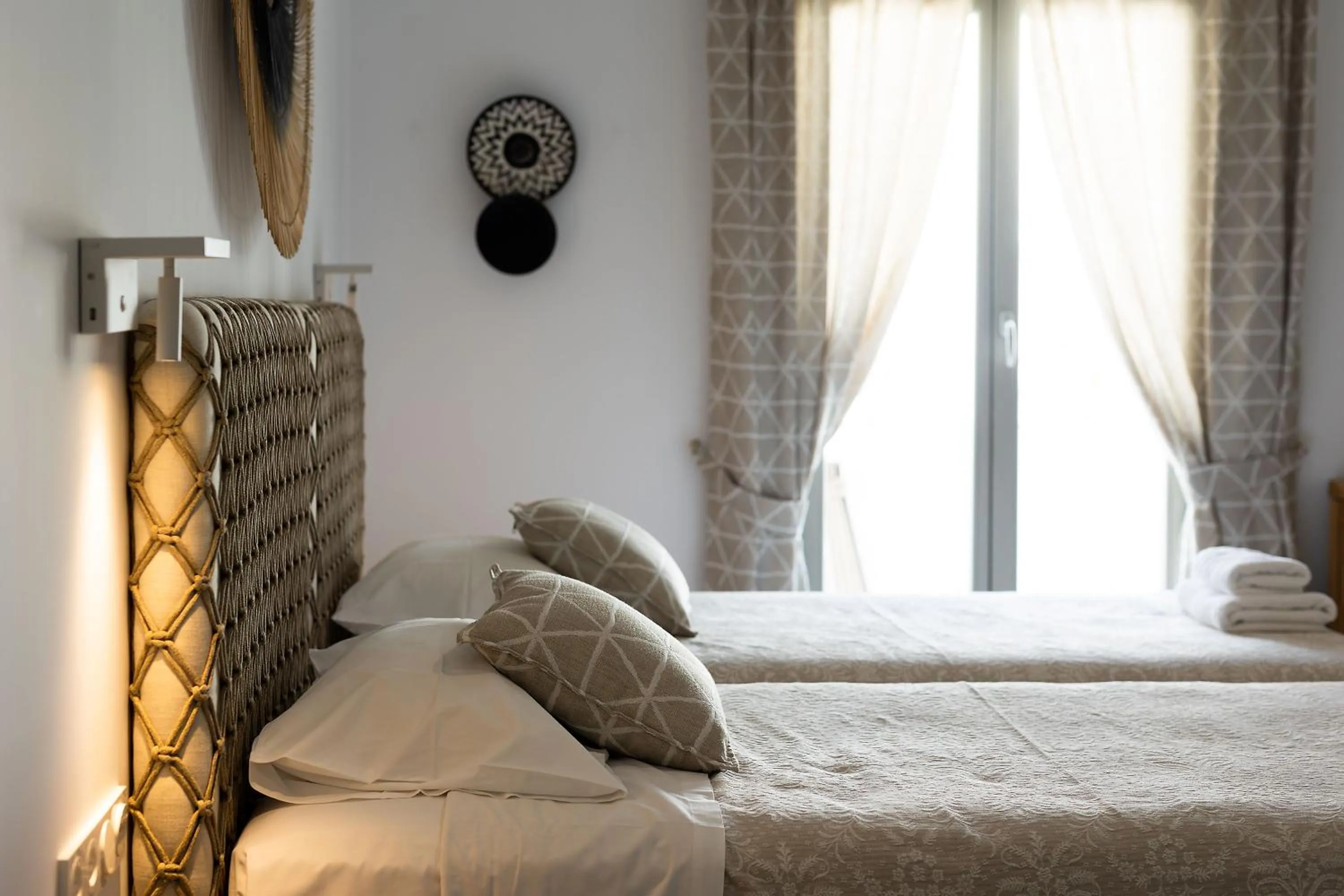 Shower, Bed in Hotel Villa Flora