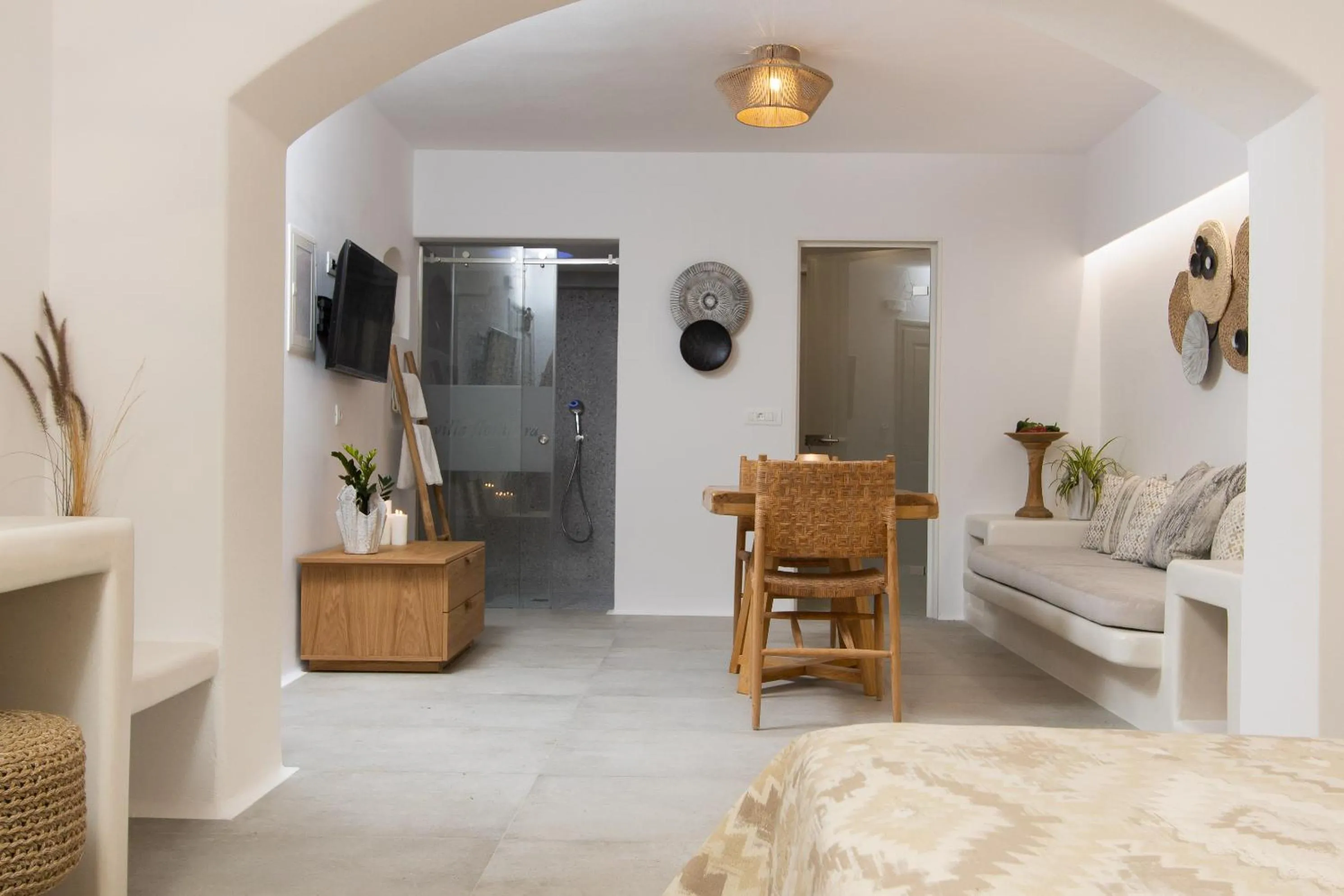 Shower in Hotel Villa Flora