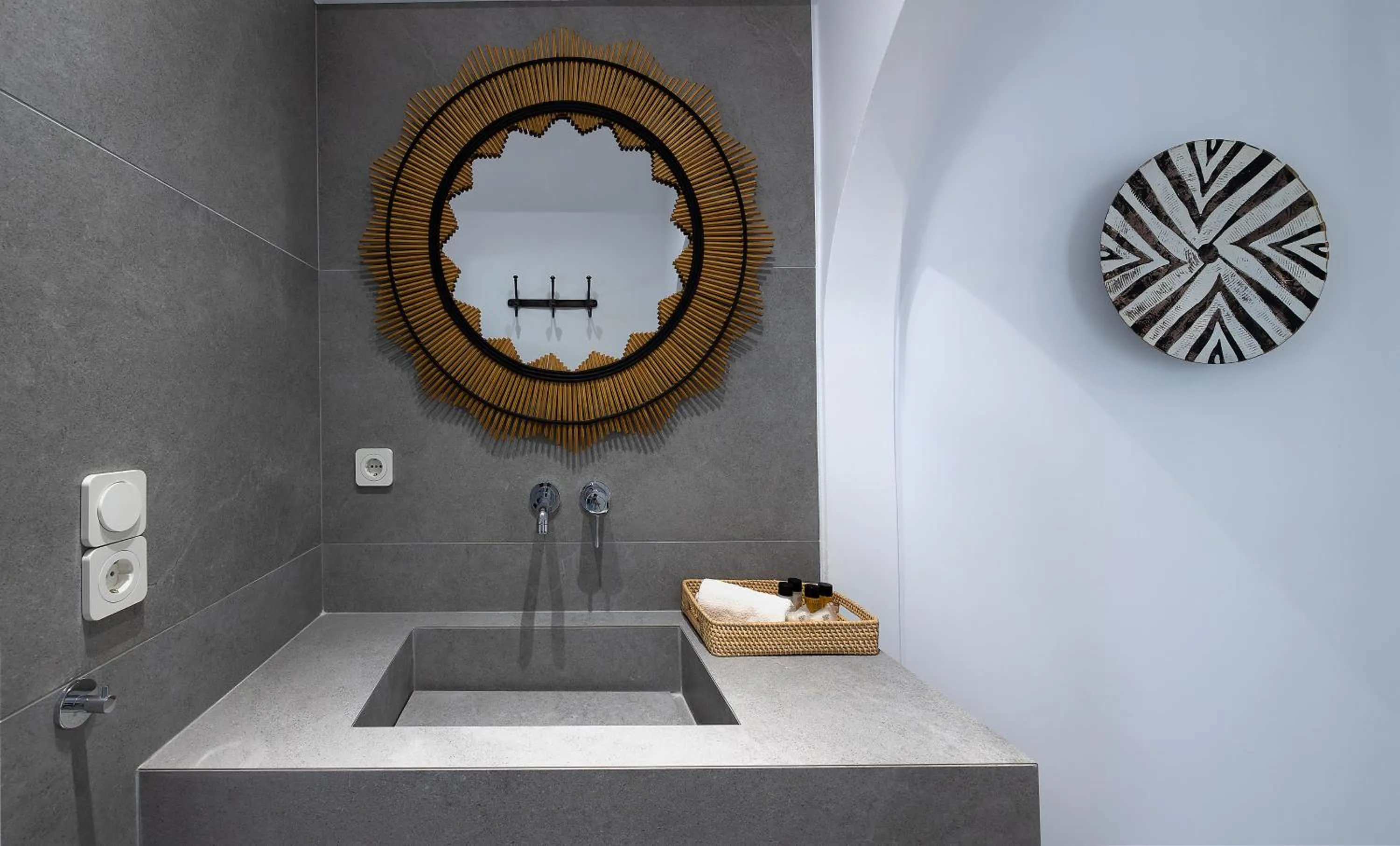 Shower in Hotel Villa Flora