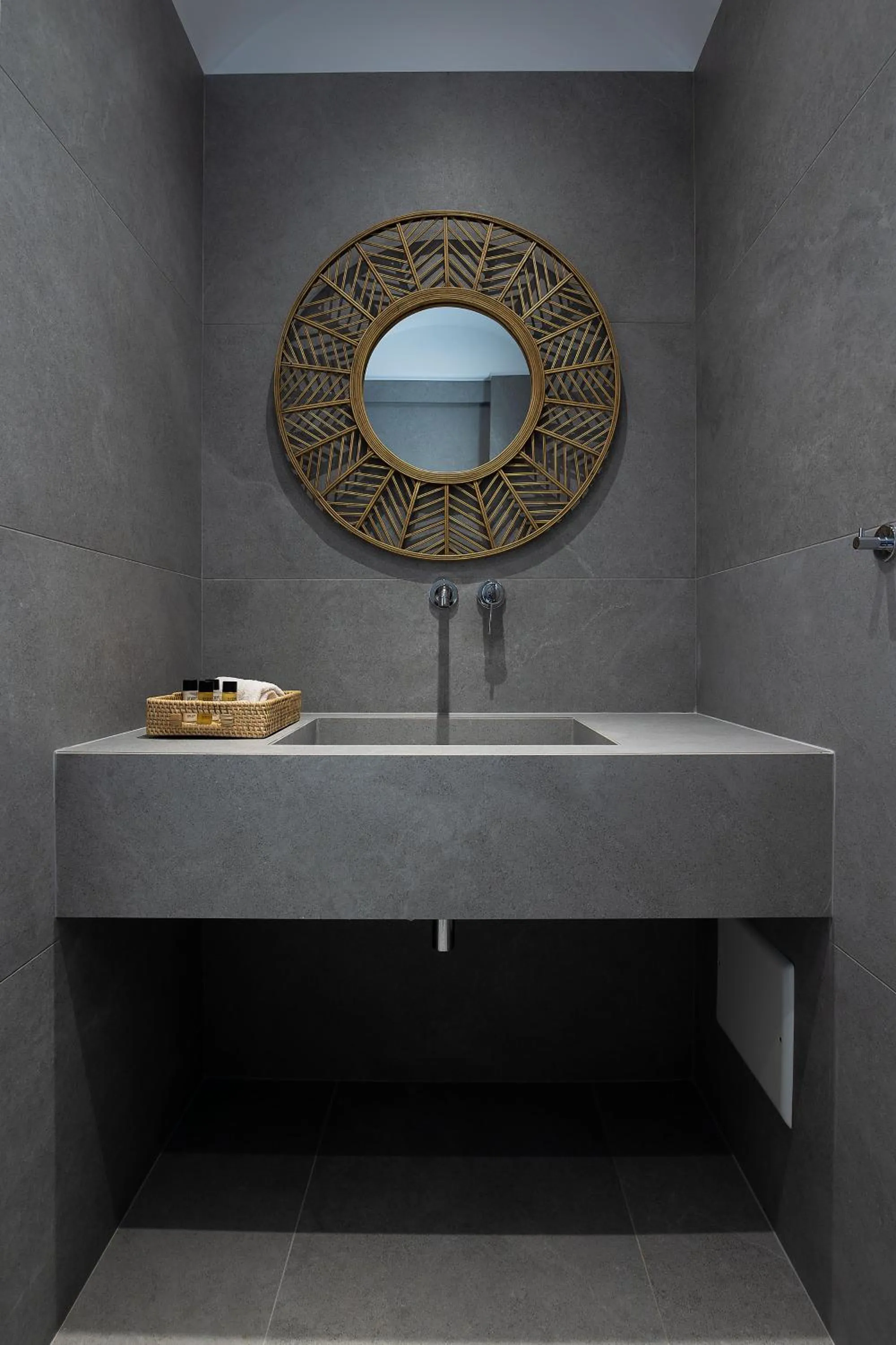 Shower in Hotel Villa Flora