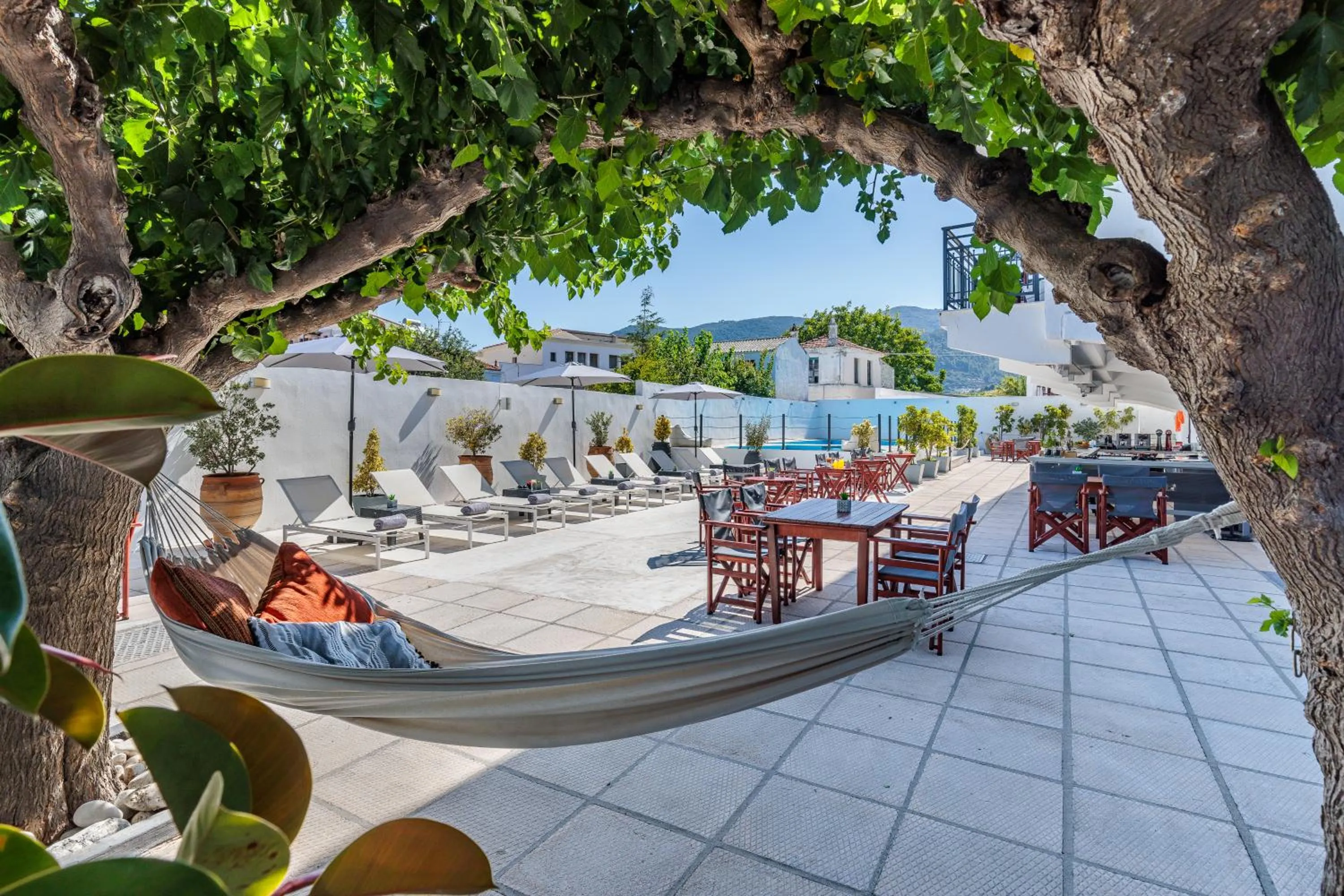 Swimming pool in Amalia Hotel