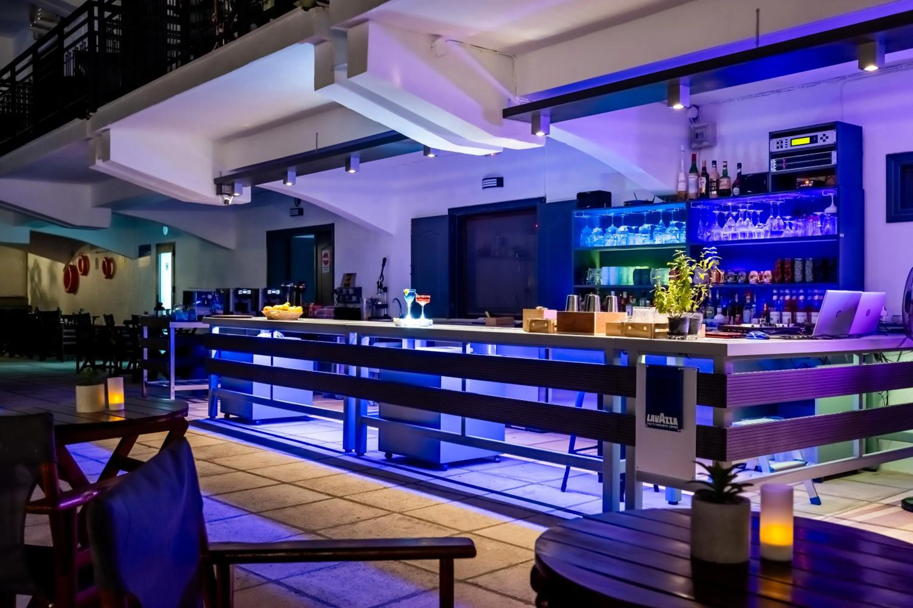 Lounge or bar in Amalia Hotel