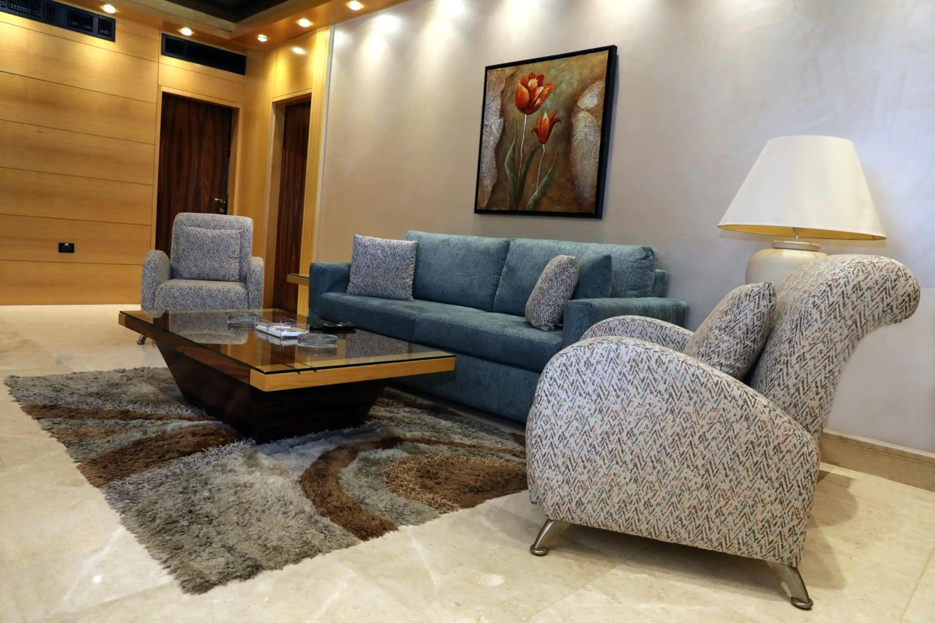 Seating area in Lahoya Verdun