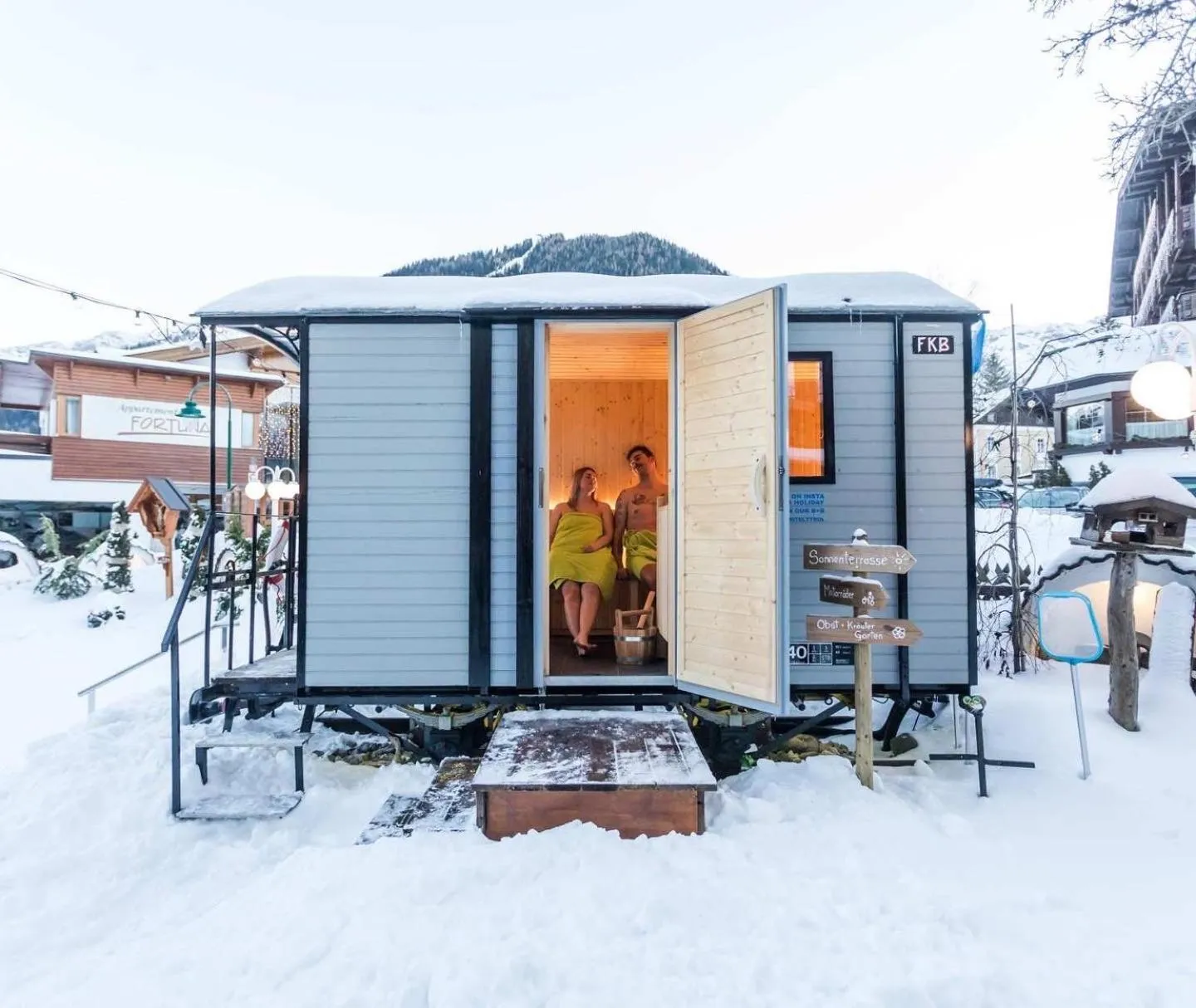 Sauna in ALPENHOTEL TYROL - B&B - ADULTS ONLY - Alpines Lifestylehotel - BIO & Nachhaltig