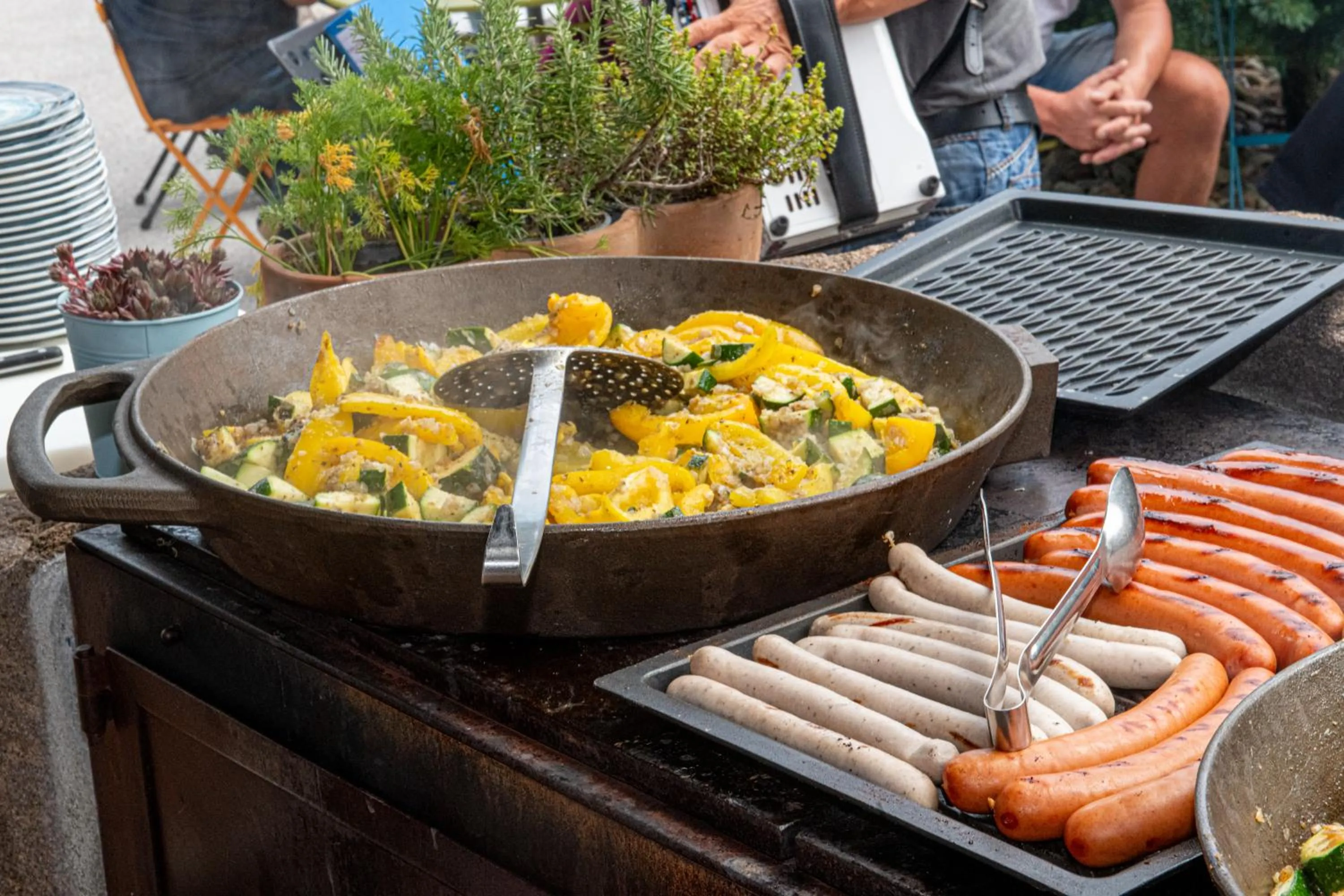 BBQ facilities in ALPENHOTEL TYROL - B&B - ADULTS ONLY - Alpines Lifestylehotel - BIO & Nachhaltig