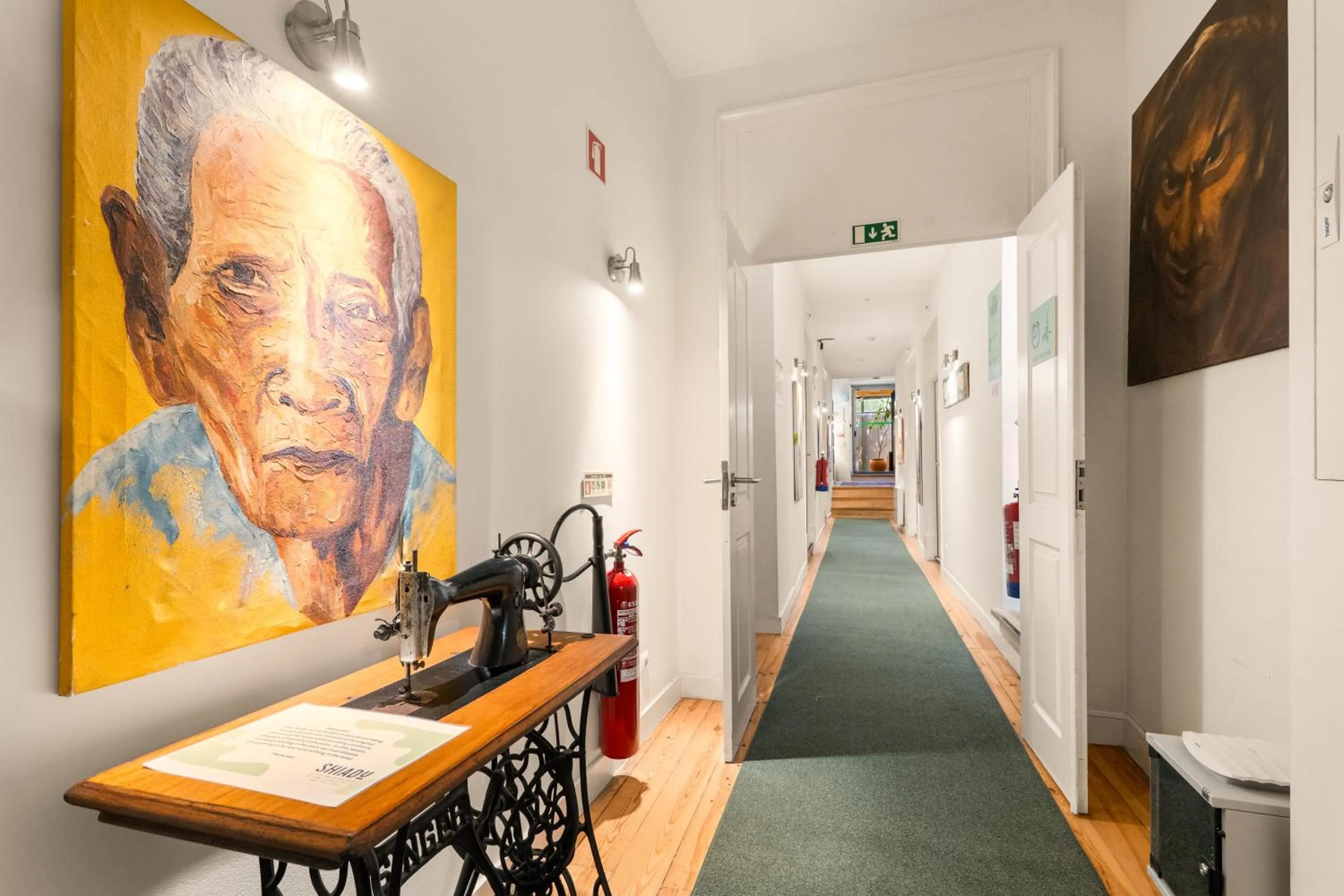 Decorative detail in Casa do Bairro by Shiadu