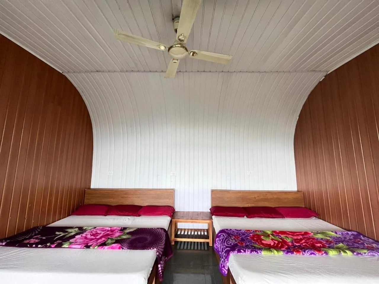 Bed in Theeram Agro Farm Hill Resort Pool Villa Vagamon