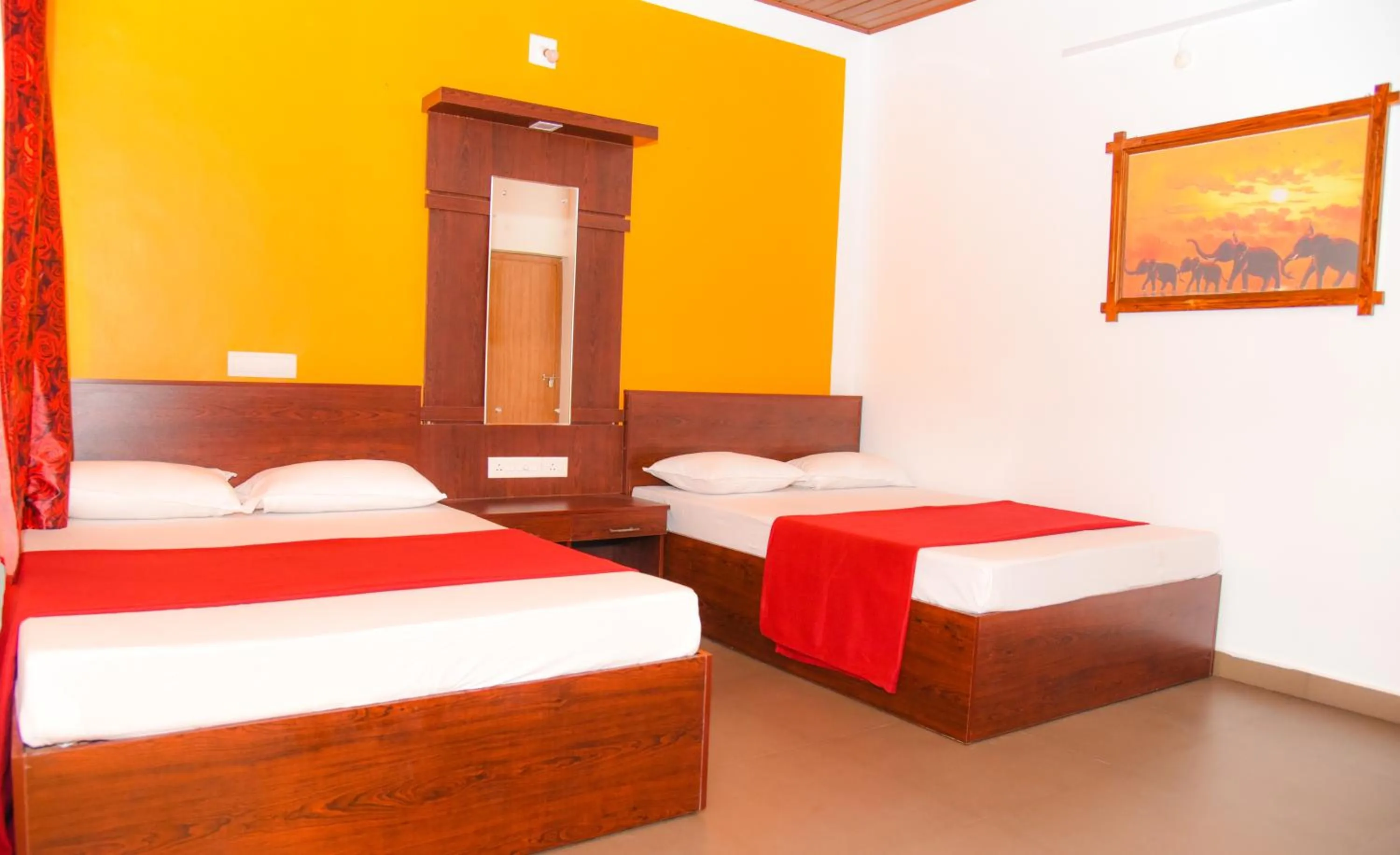 Photo of the whole room, Bed in Theeram Agro Farm Hill Resort Pool Villa Vagamon
