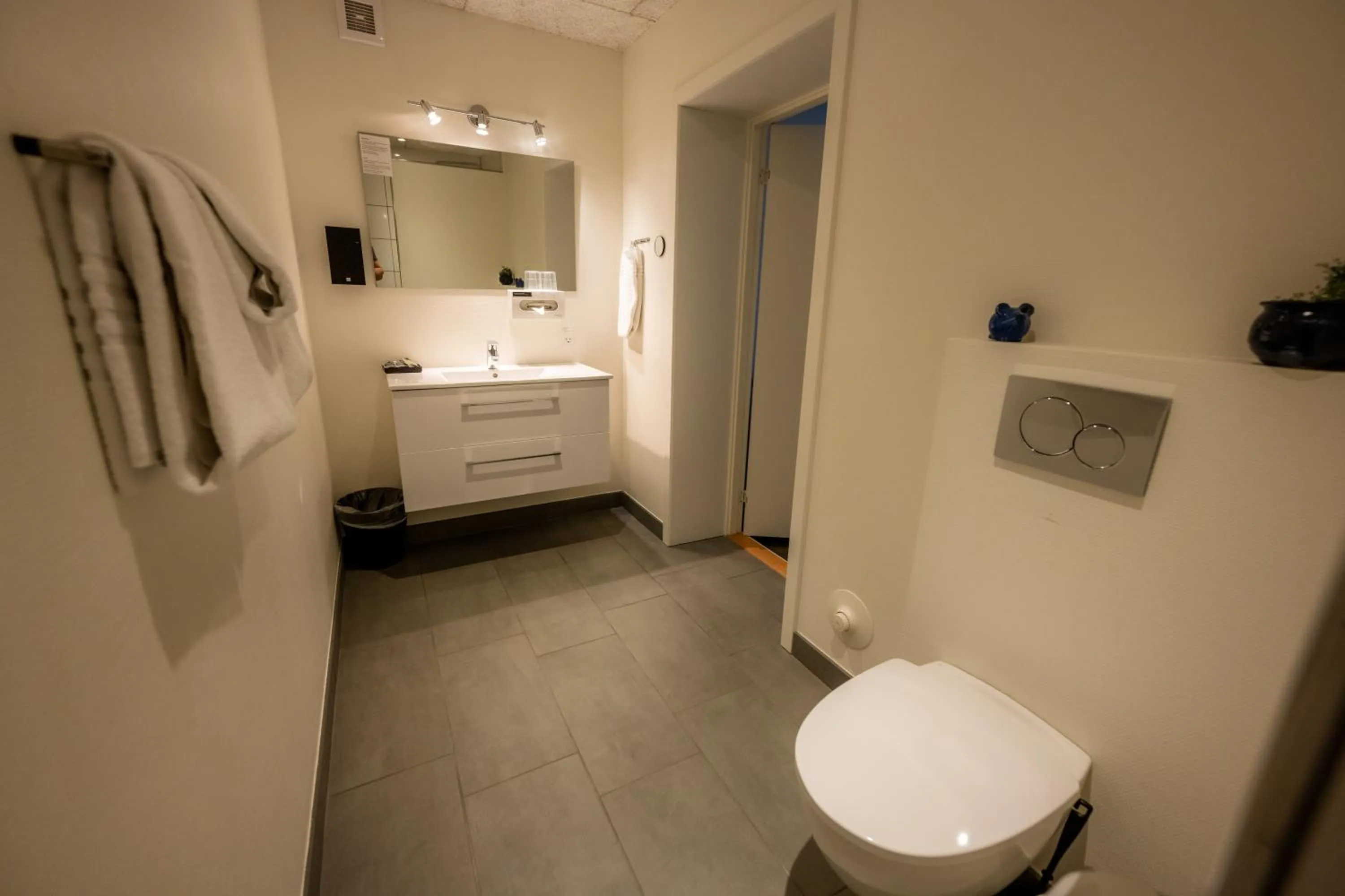 Toilet in Nymindegab Kro