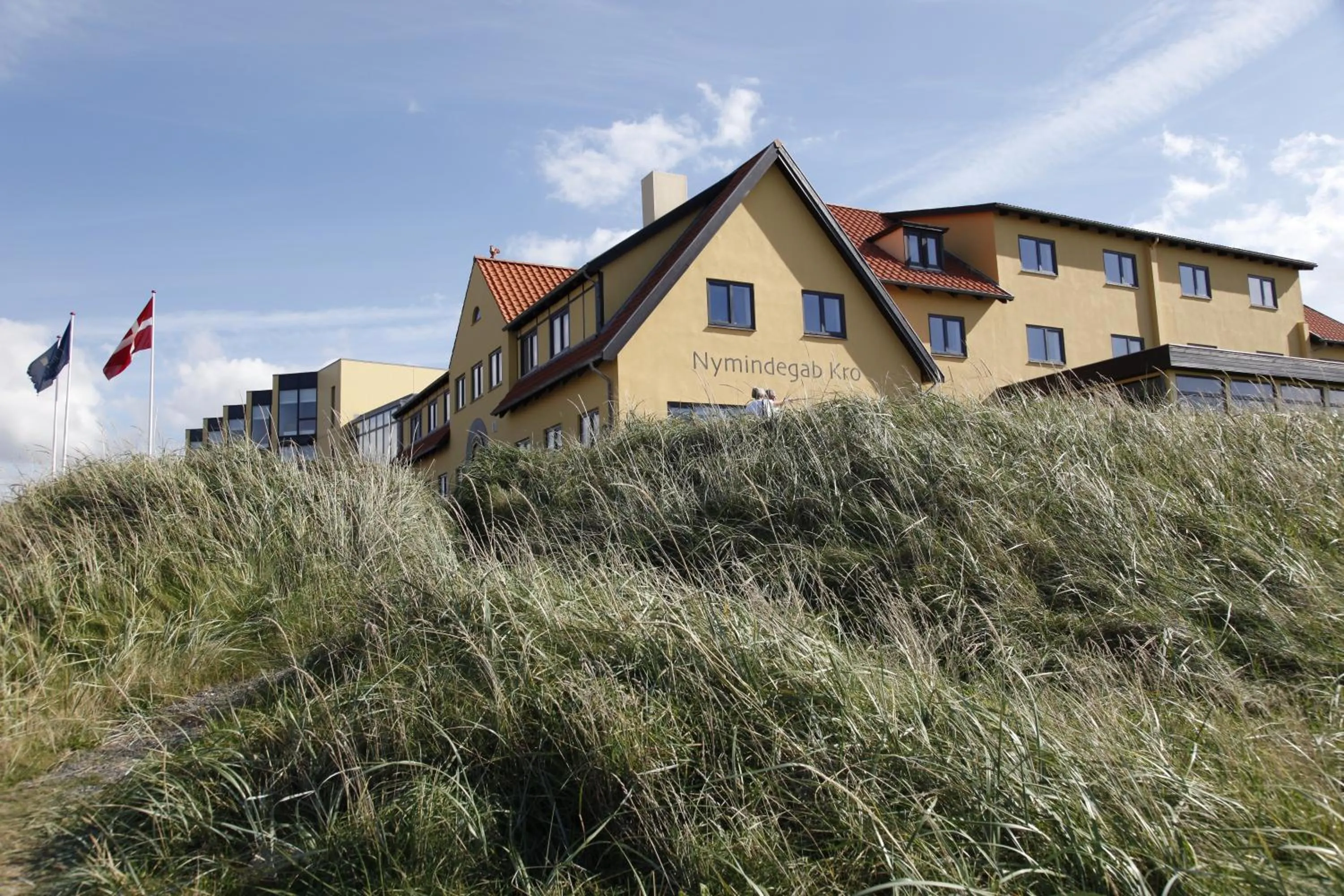 Facade/entrance in Nymindegab Kro