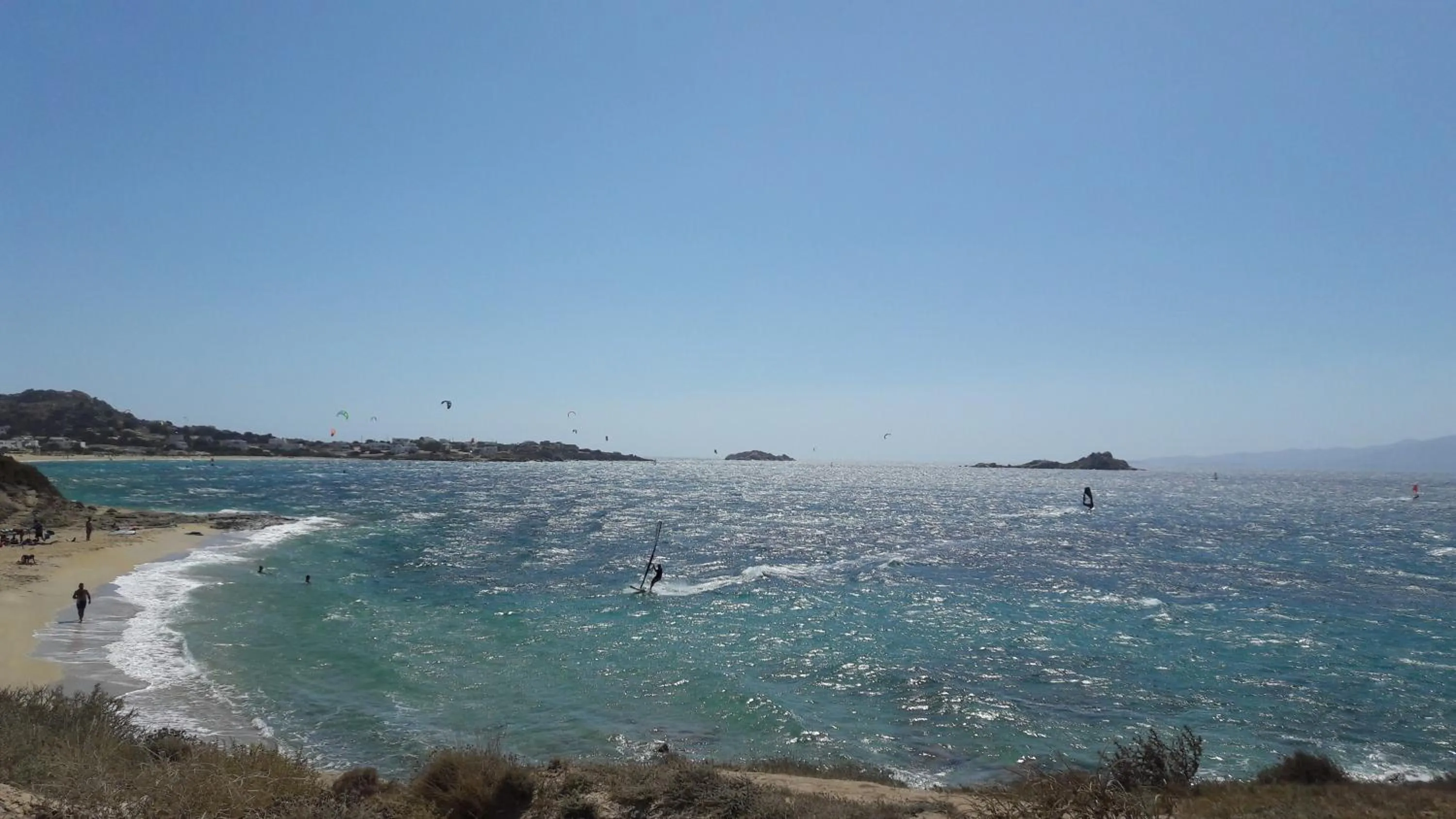 Windsurfing in Coralli Beach Apartments