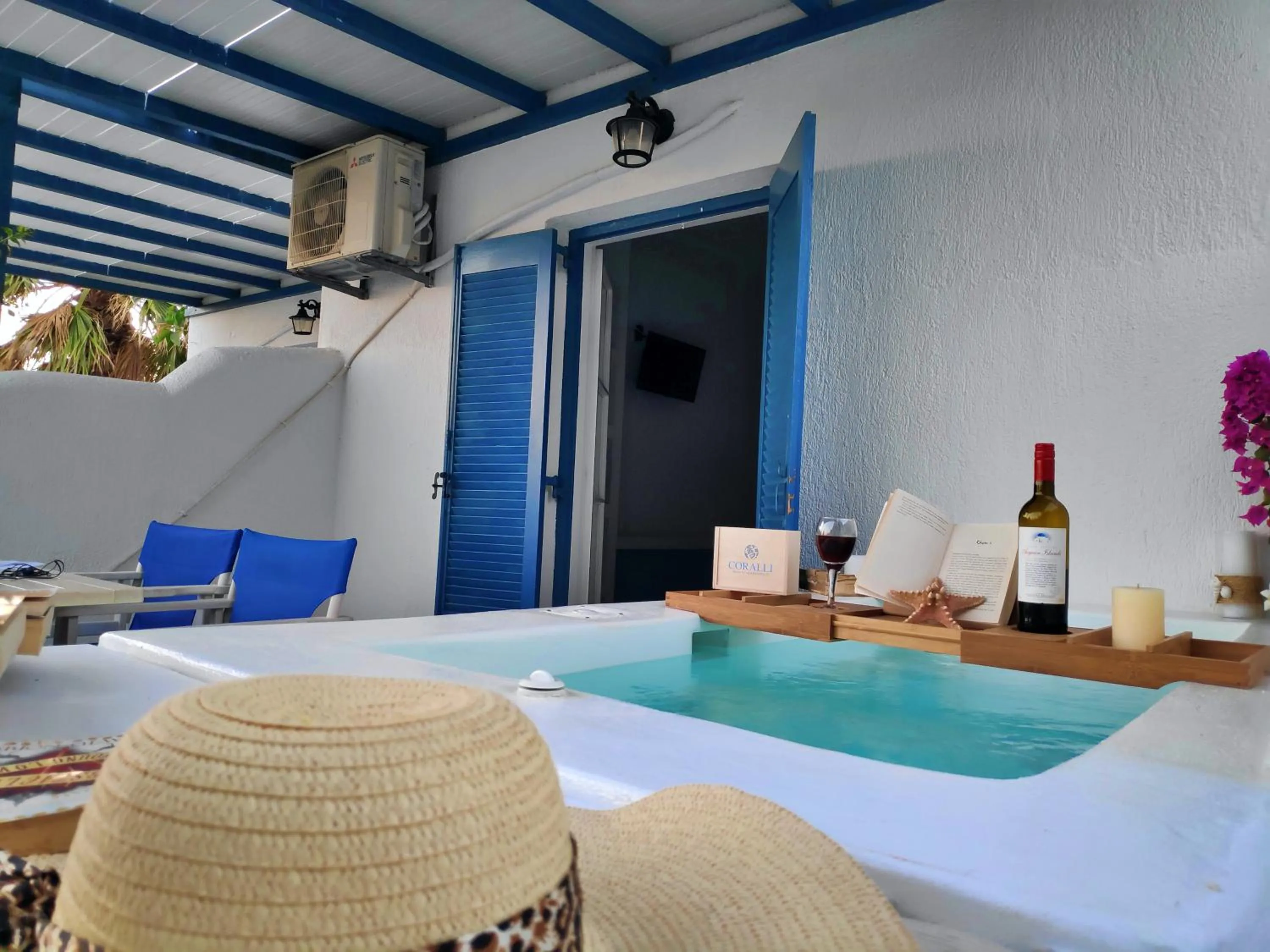 Sea view in Coralli Beach Apartments