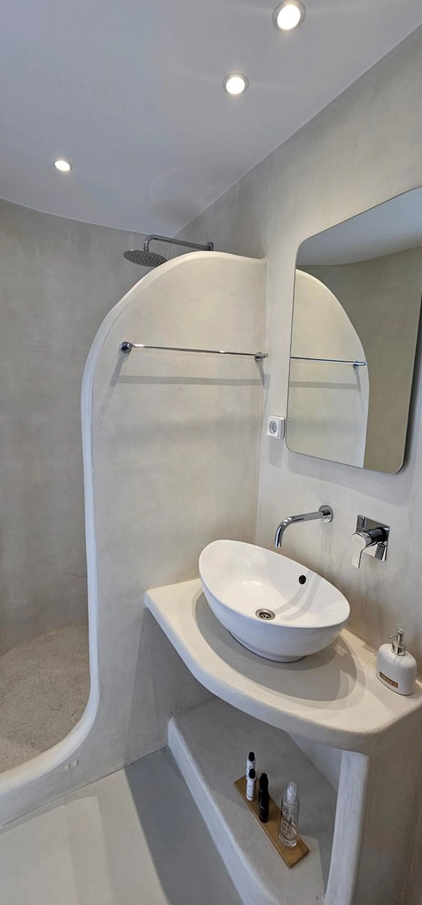 Bathroom in Coralli Beach Apartments