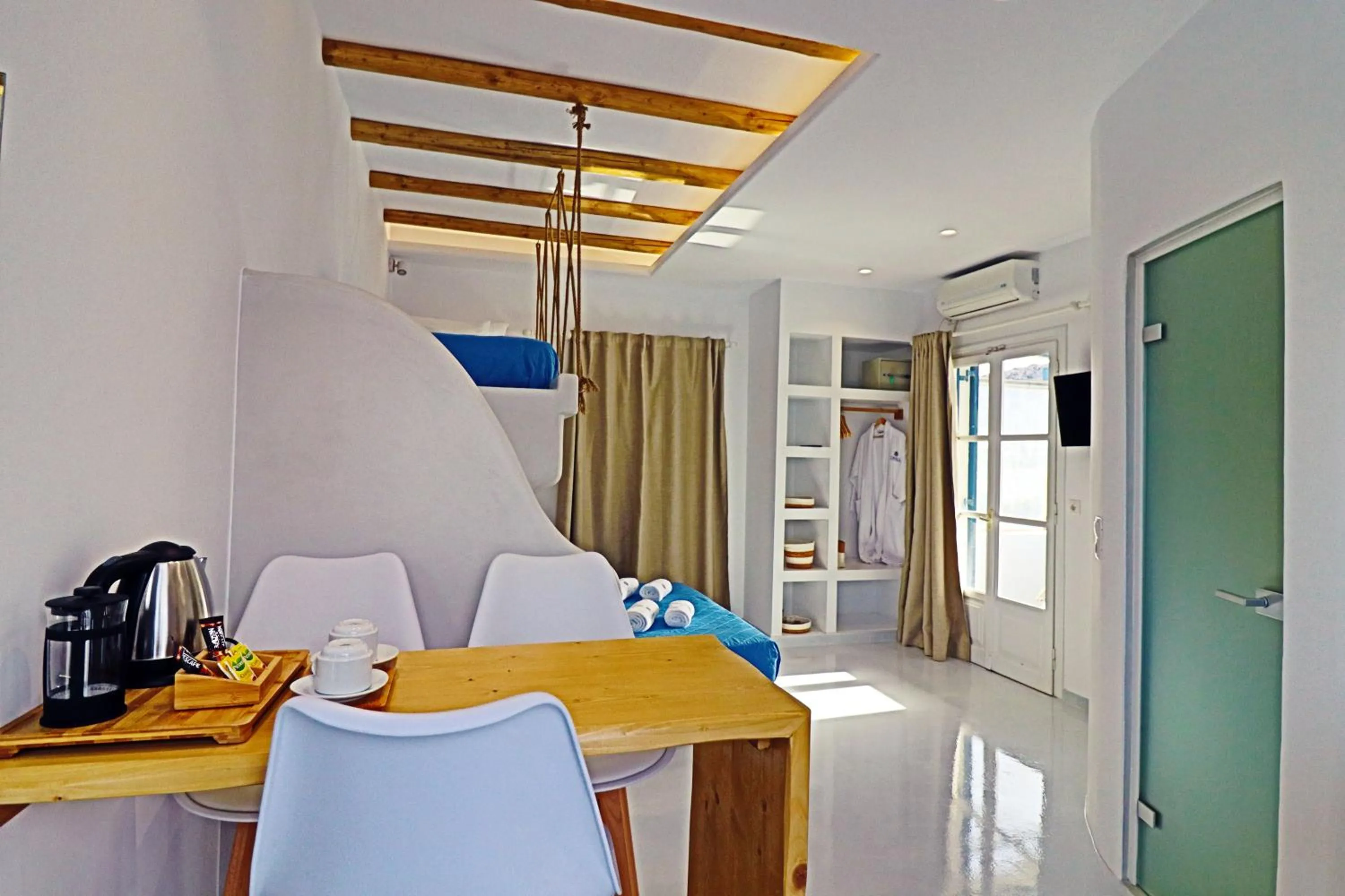 Living room in Coralli Beach Apartments