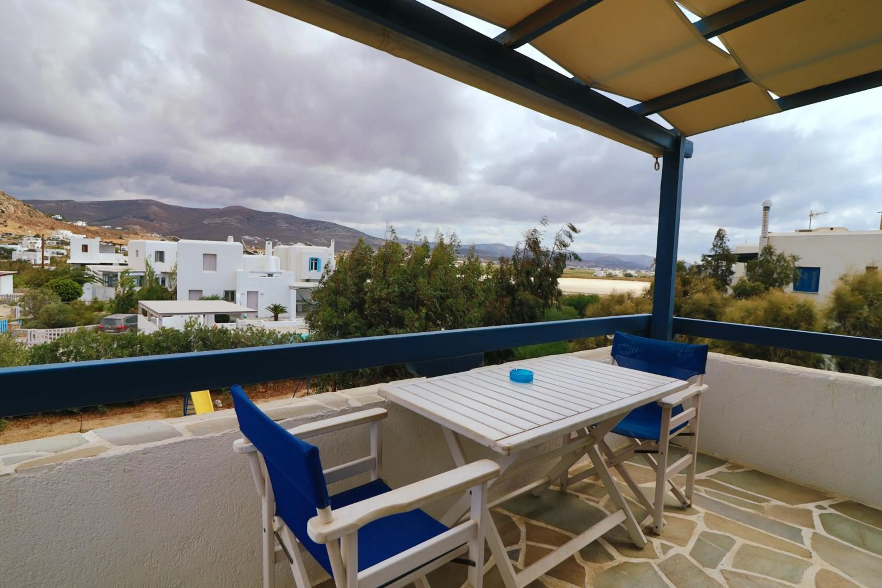 Garden view in Coralli Beach Apartments