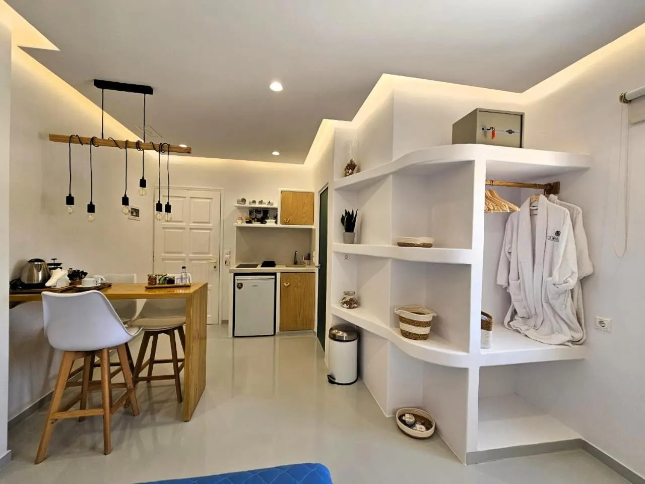 Living room in Coralli Beach Apartments