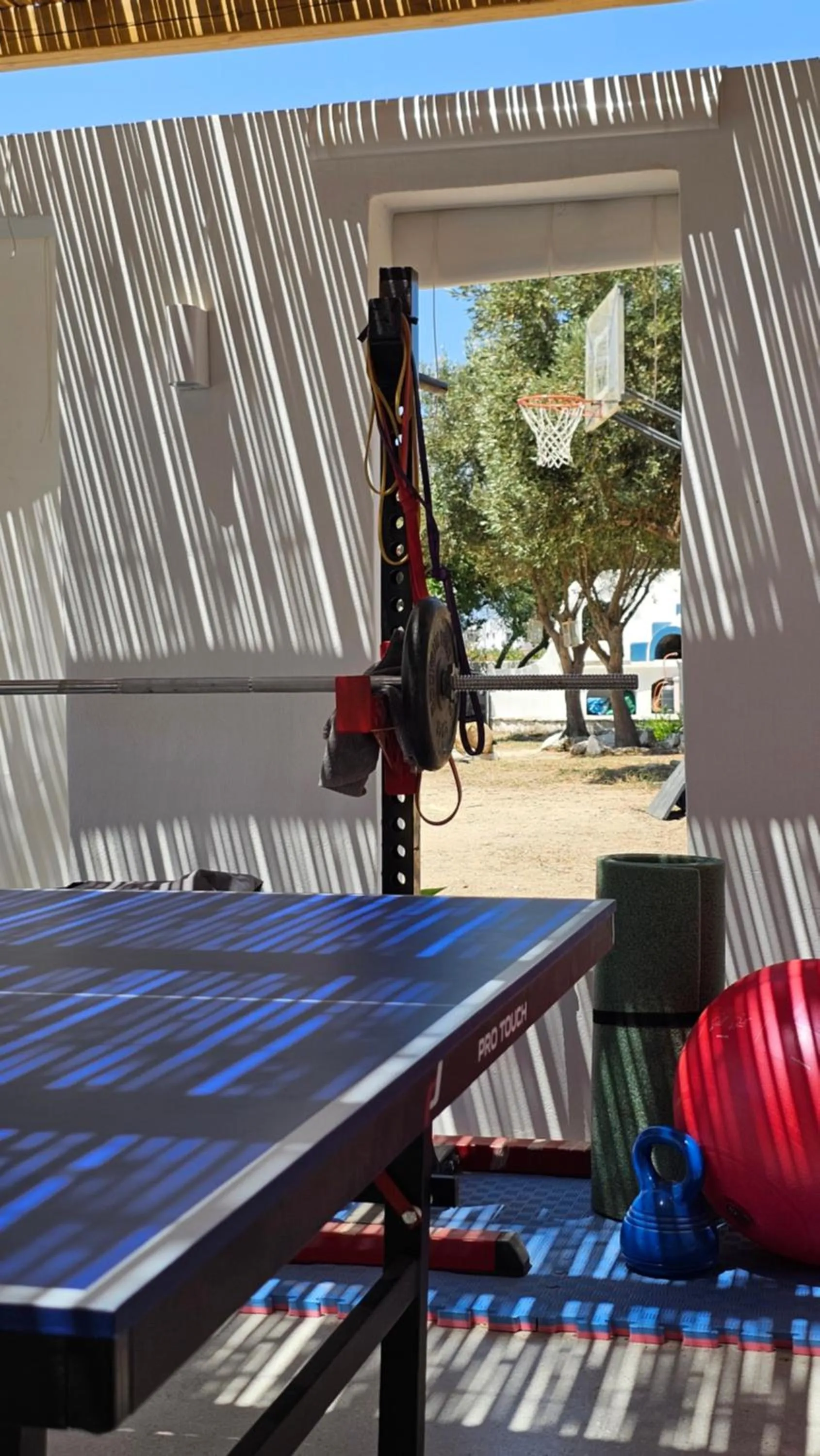 Table tennis in Coralli Beach Apartments