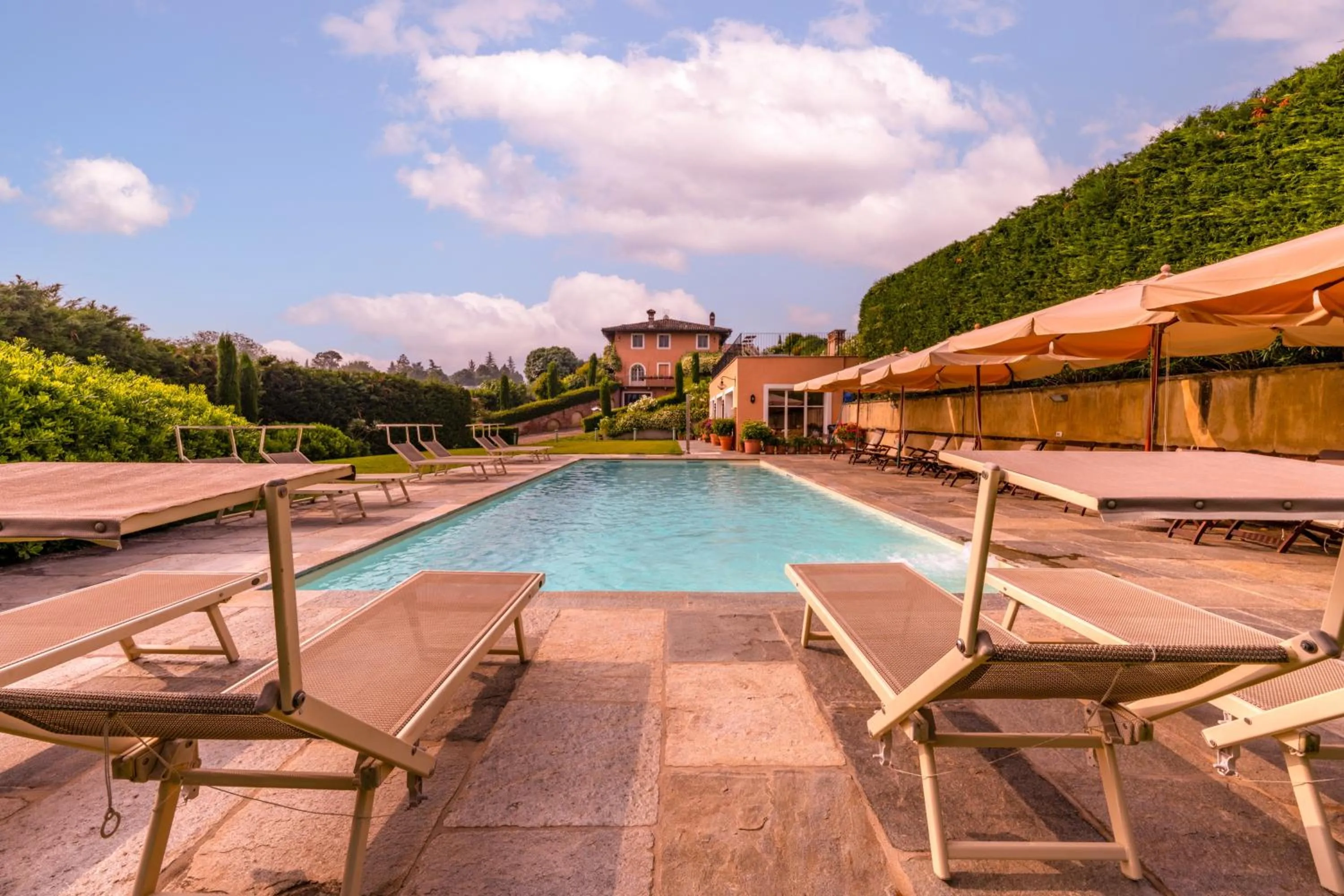 Natural landscape in Villa Bricco dei Cogni