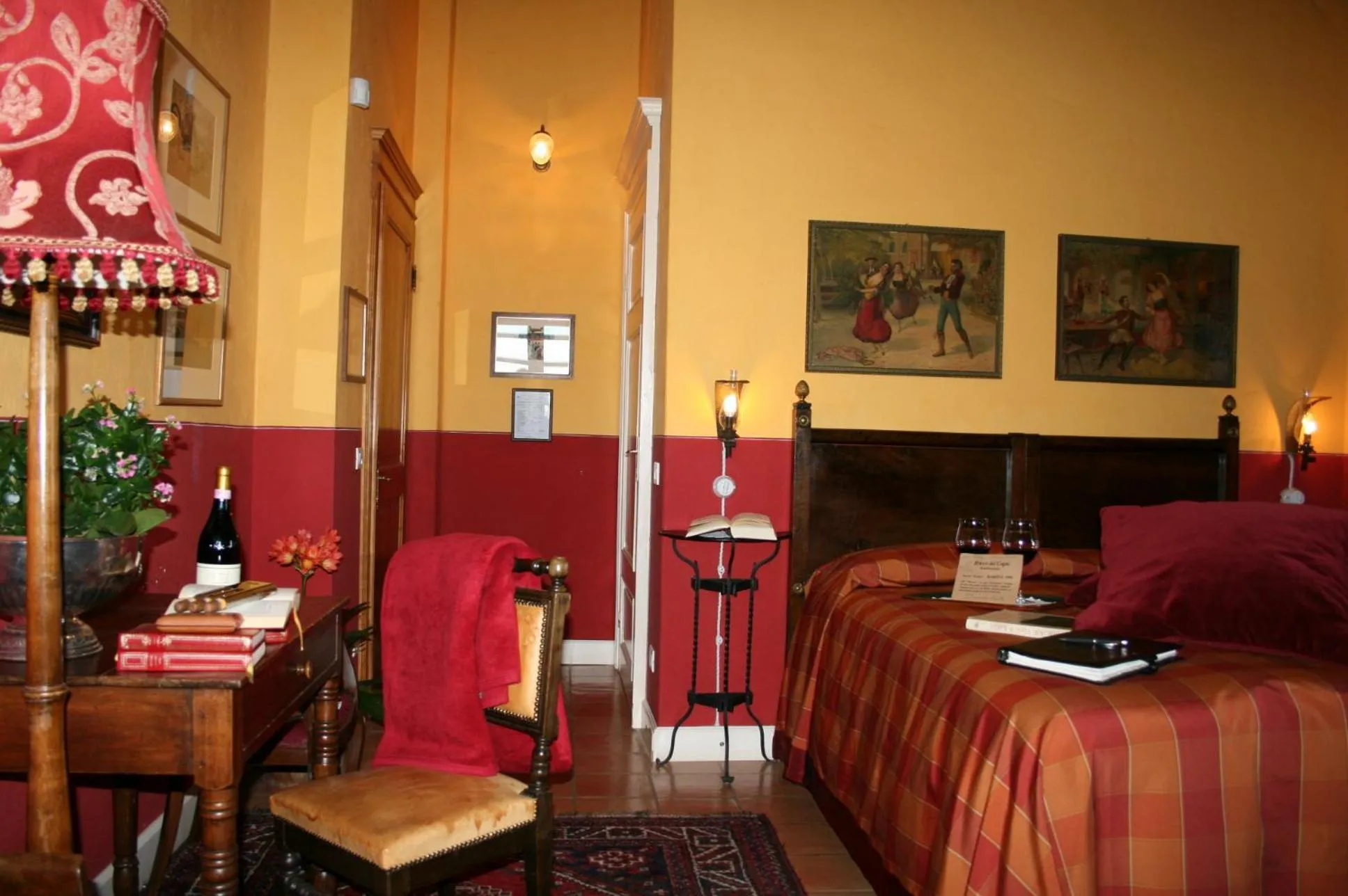 Photo of the whole room in Villa Bricco dei Cogni