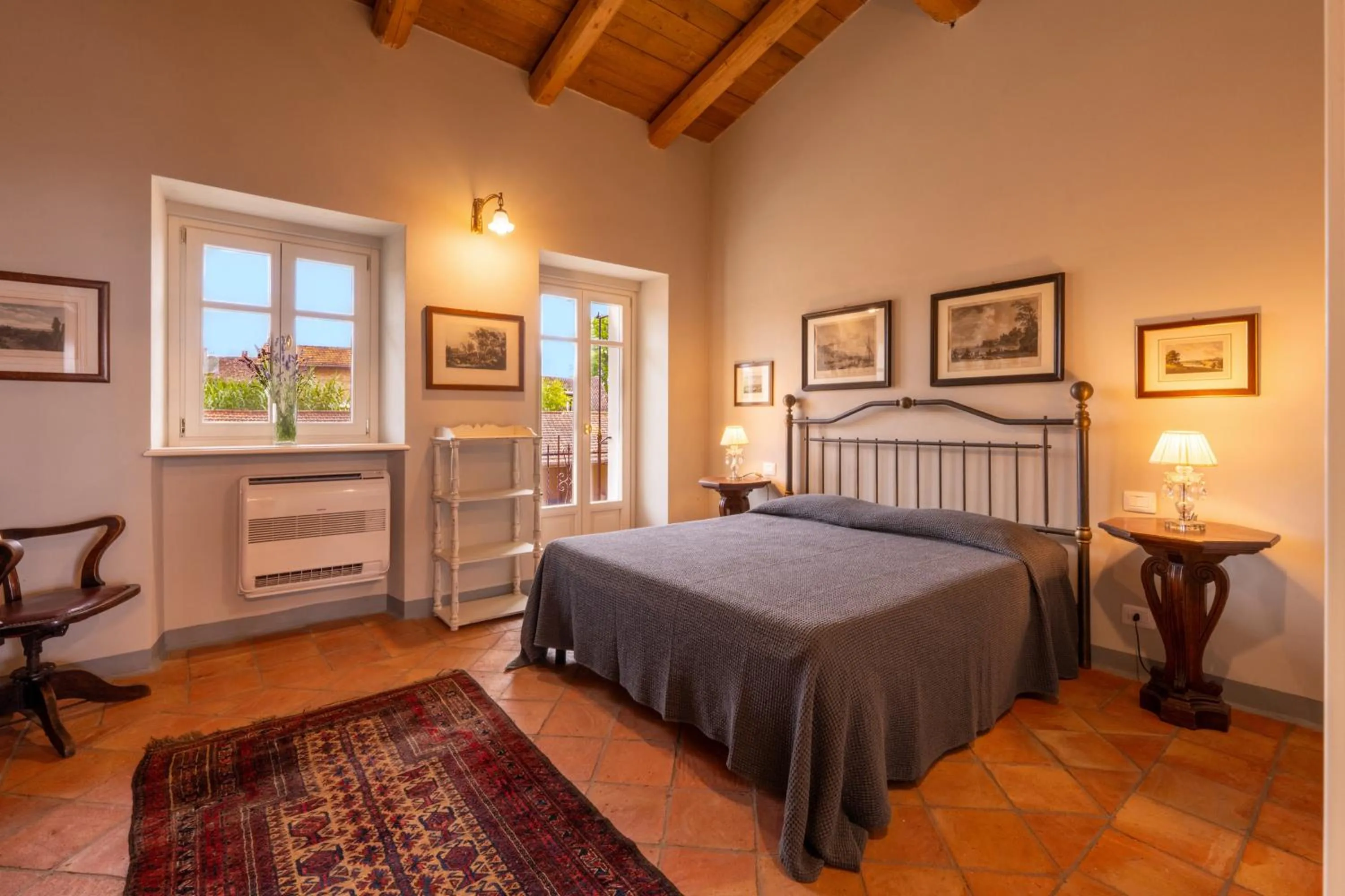 Bed in Villa Bricco dei Cogni