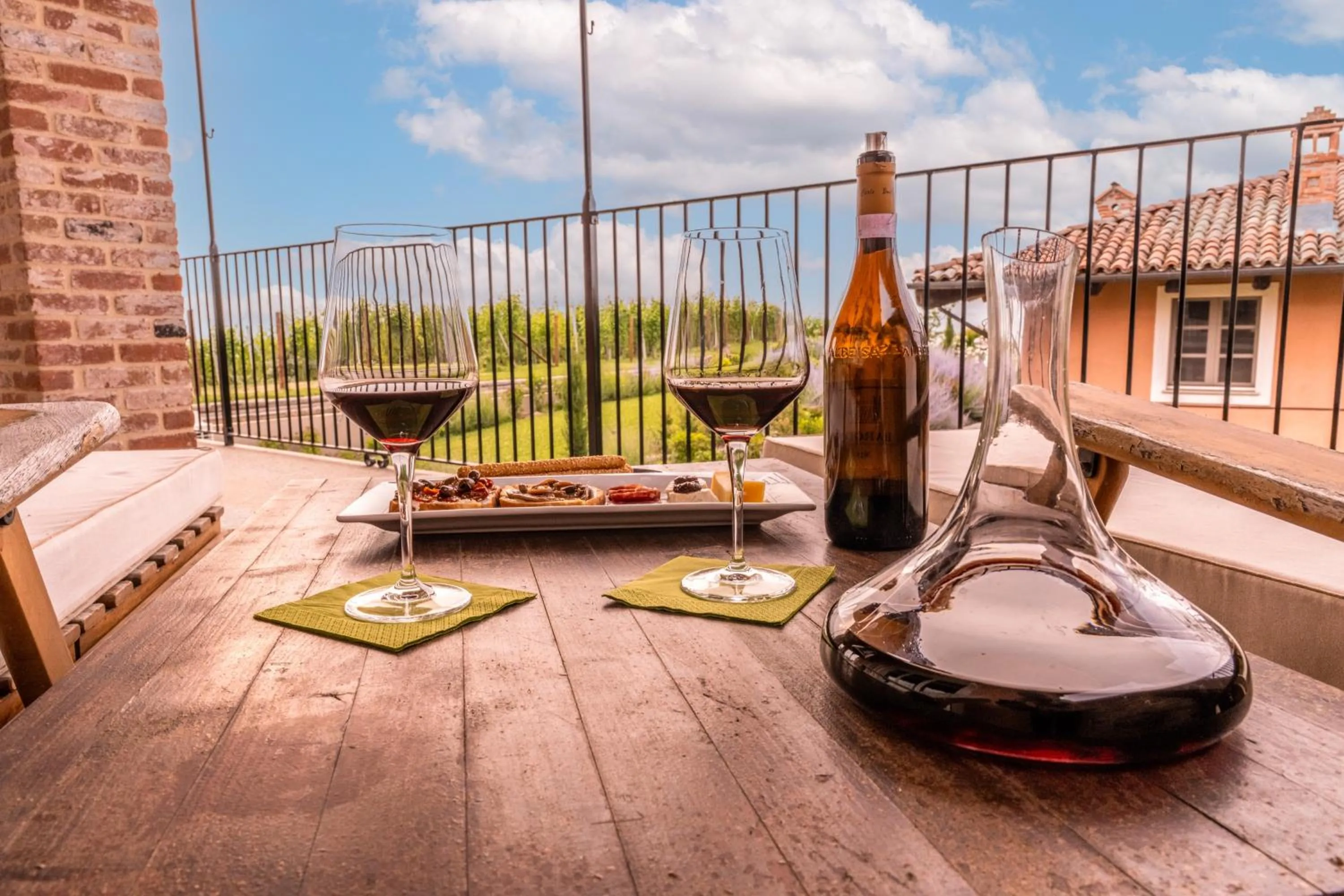 Patio in Villa Bricco dei Cogni