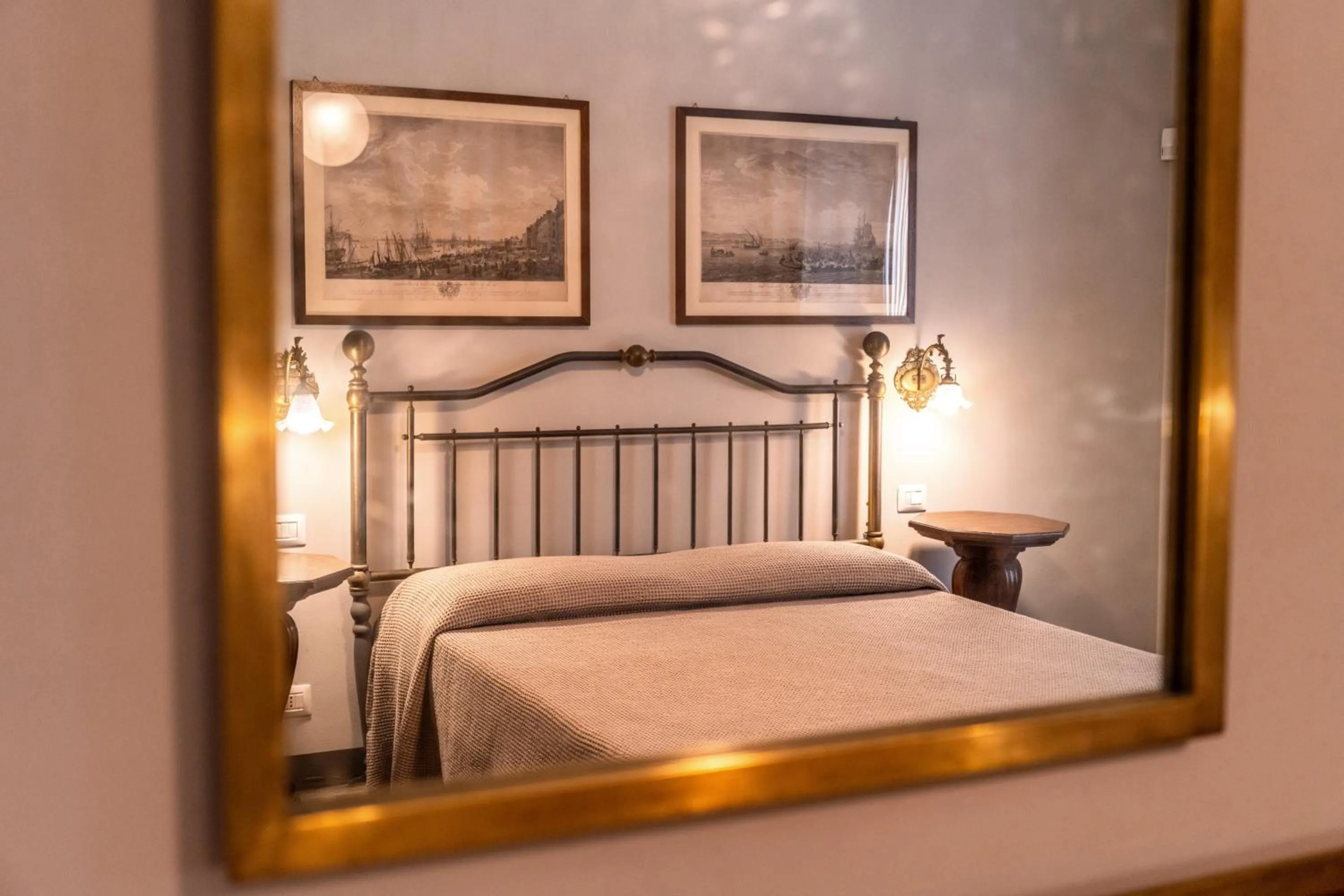 Bed in Villa Bricco dei Cogni