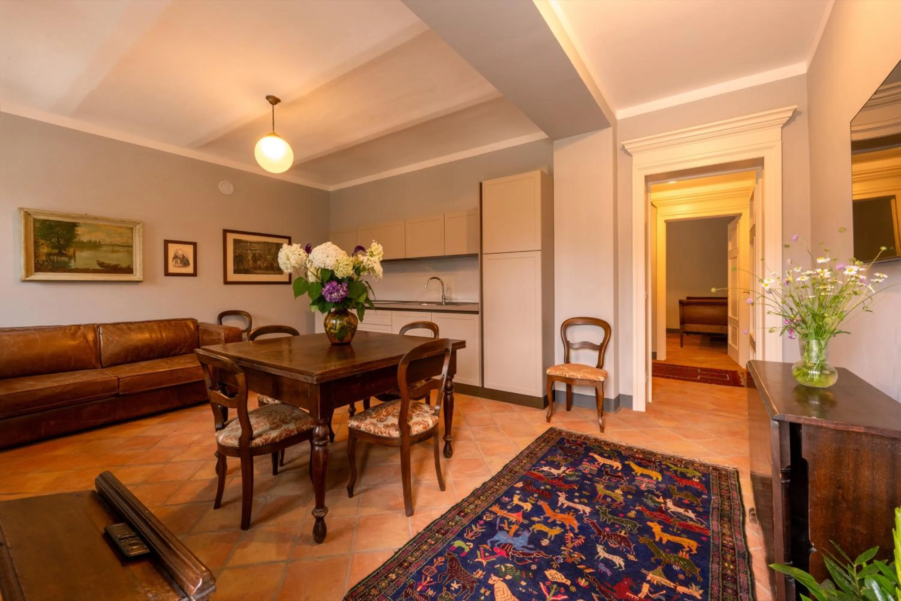 Kitchen or kitchenette in Villa Bricco dei Cogni