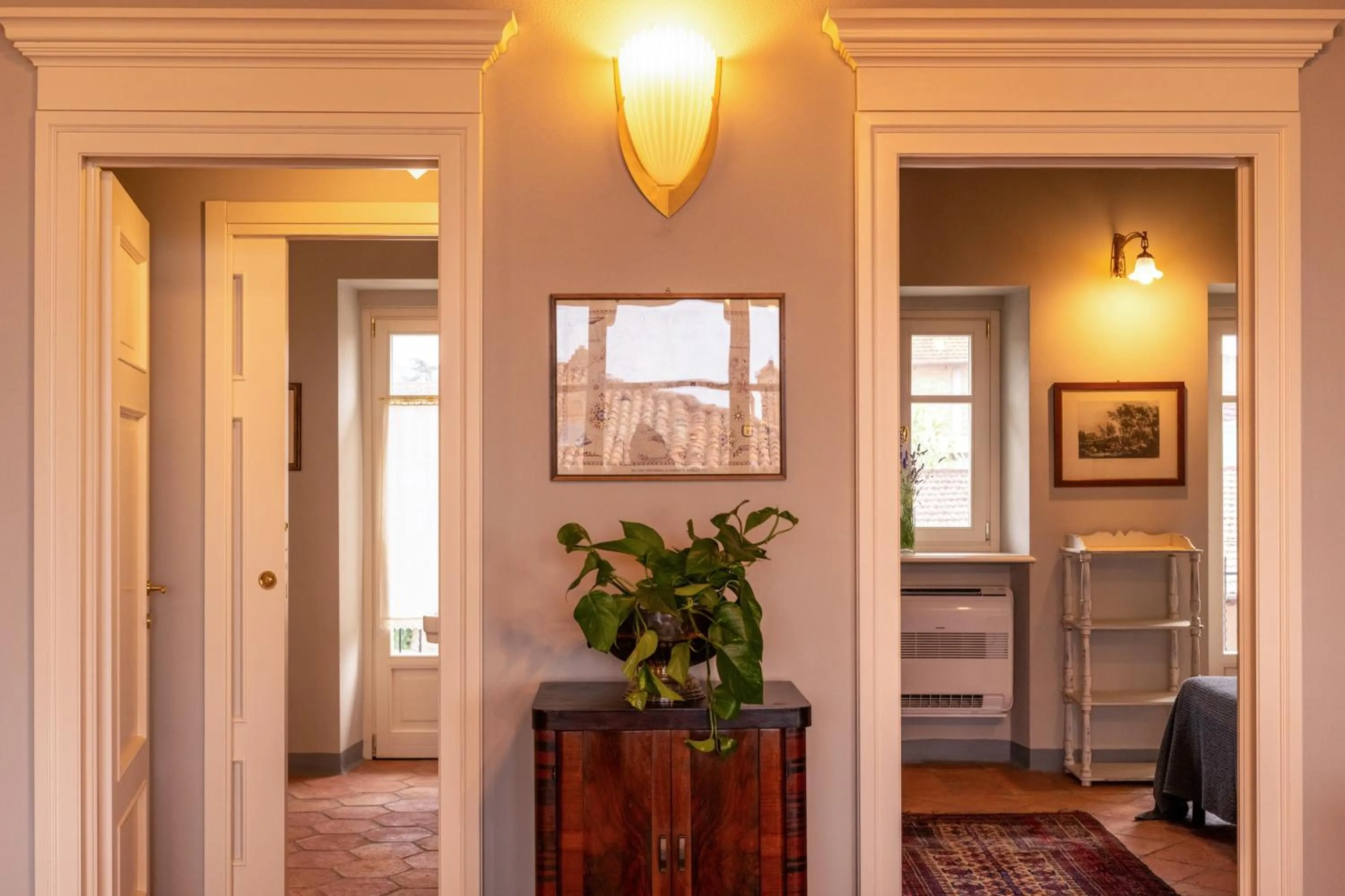 Living room in Villa Bricco dei Cogni